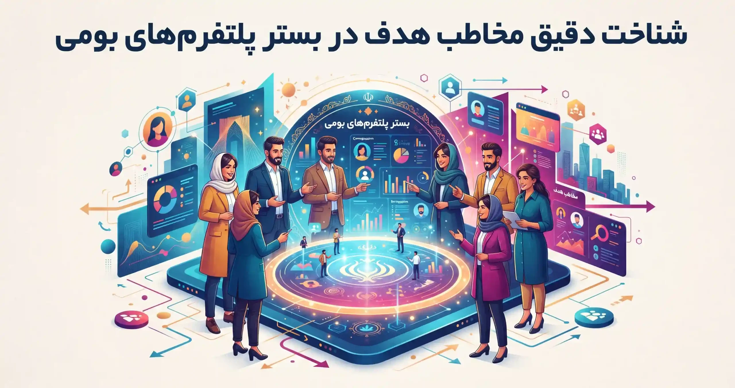 🎯 شناخت دقیق مخاطب هدف در بستر پلتفرمهای بومی