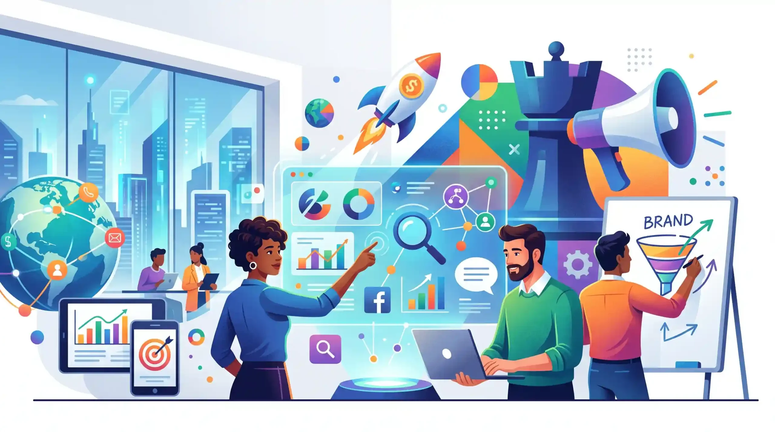 🚀 رویکرد استراتژیک در برندینگ و بازاریابی اینترنتی