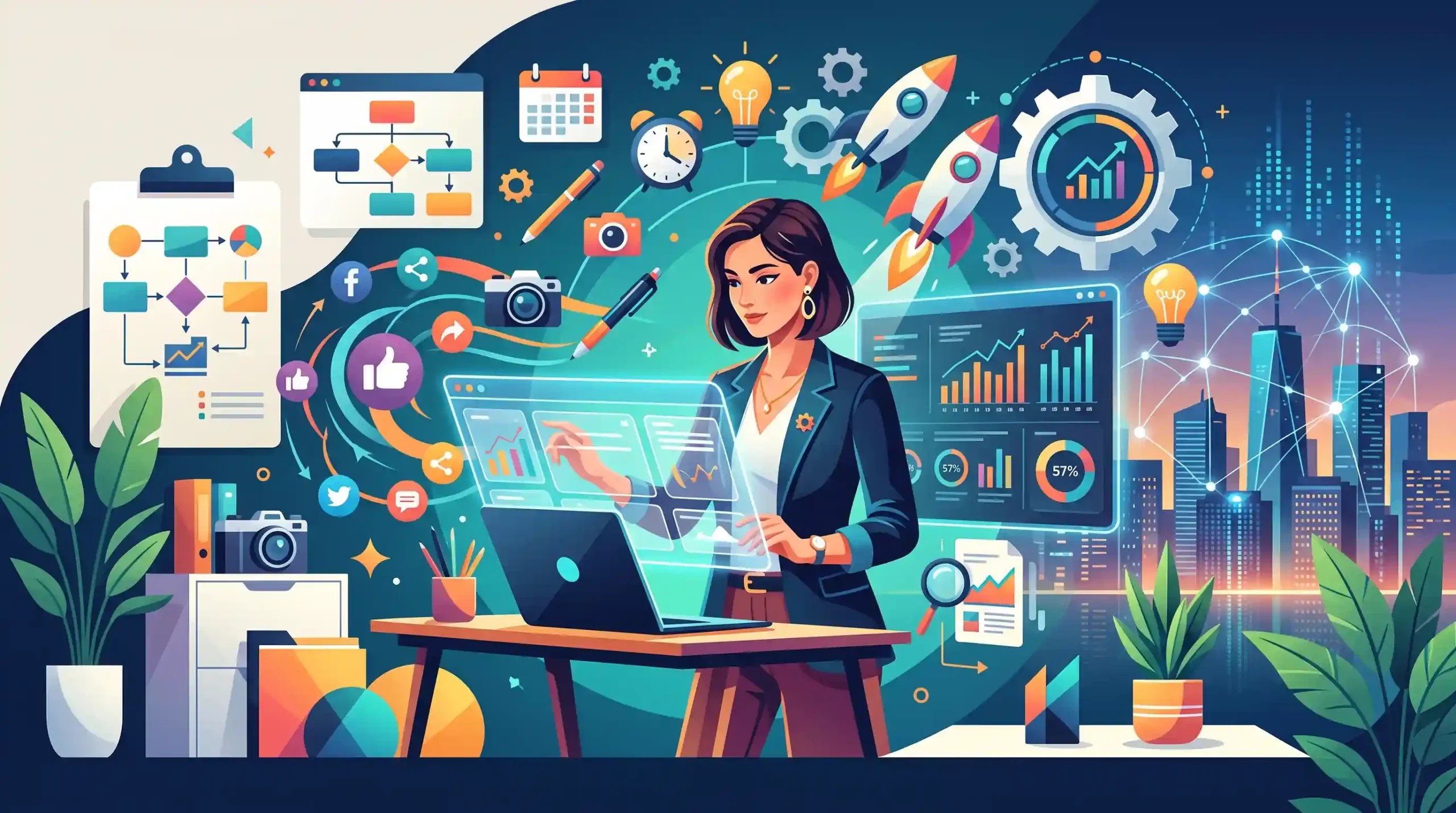🛠️ ابزارها و مهارتهای پیشرفته یک مدیر سوشال مدیا موفق