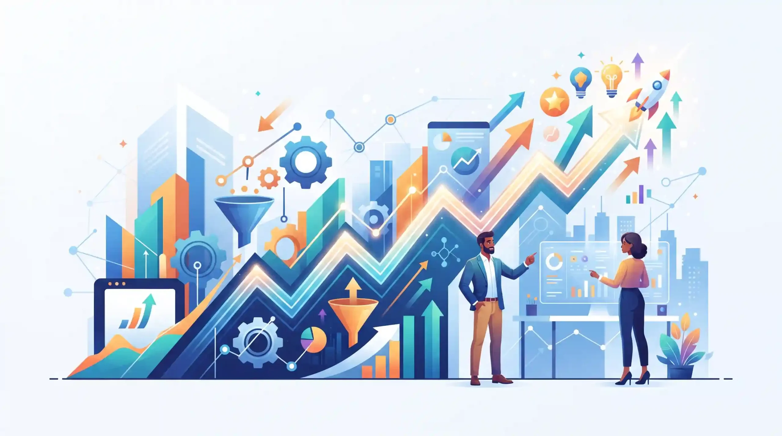 📈 تحلیل جامع استراتژیهای رشد و بازاریابی تلفیقی