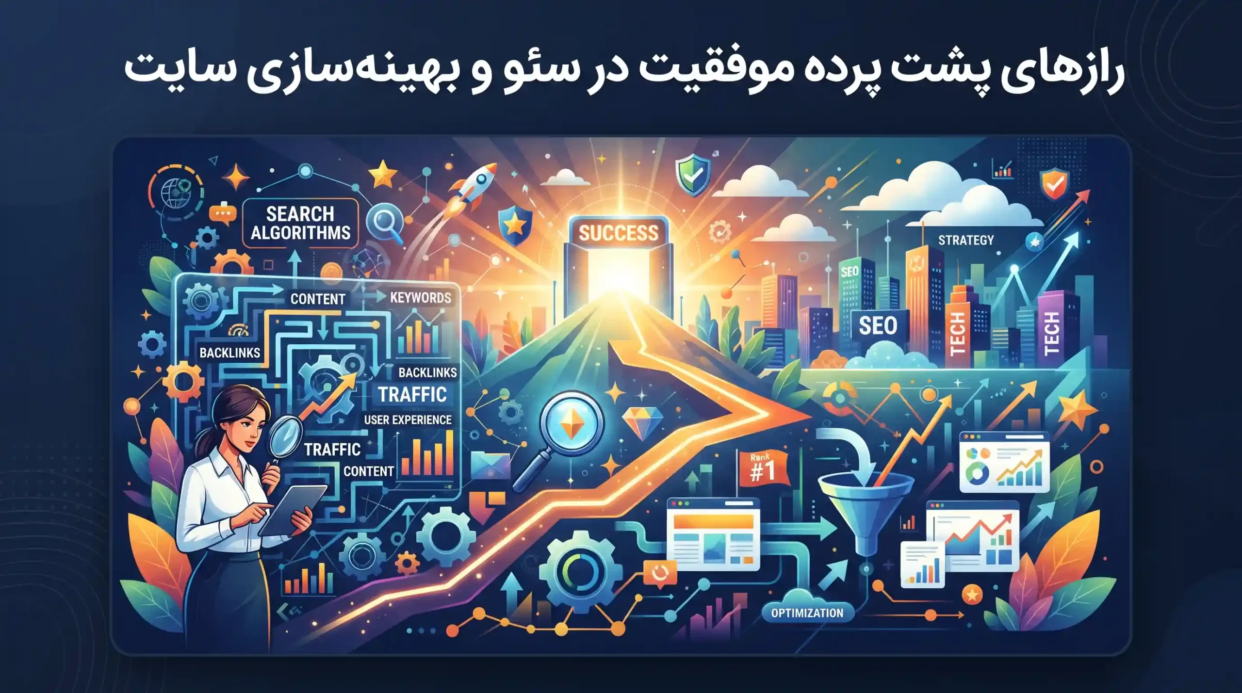 💡 رازهای پشت پرده موفقیت در سئو و بهینهسازی سایت
