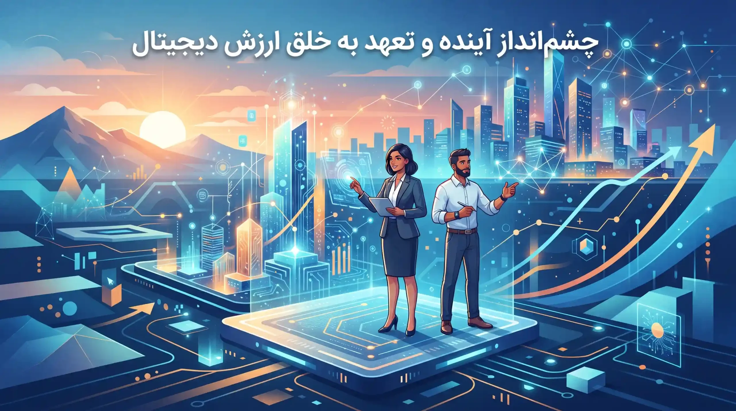 🌟 چشمانداز آینده و تعهد به خلق ارزش دیجیتال