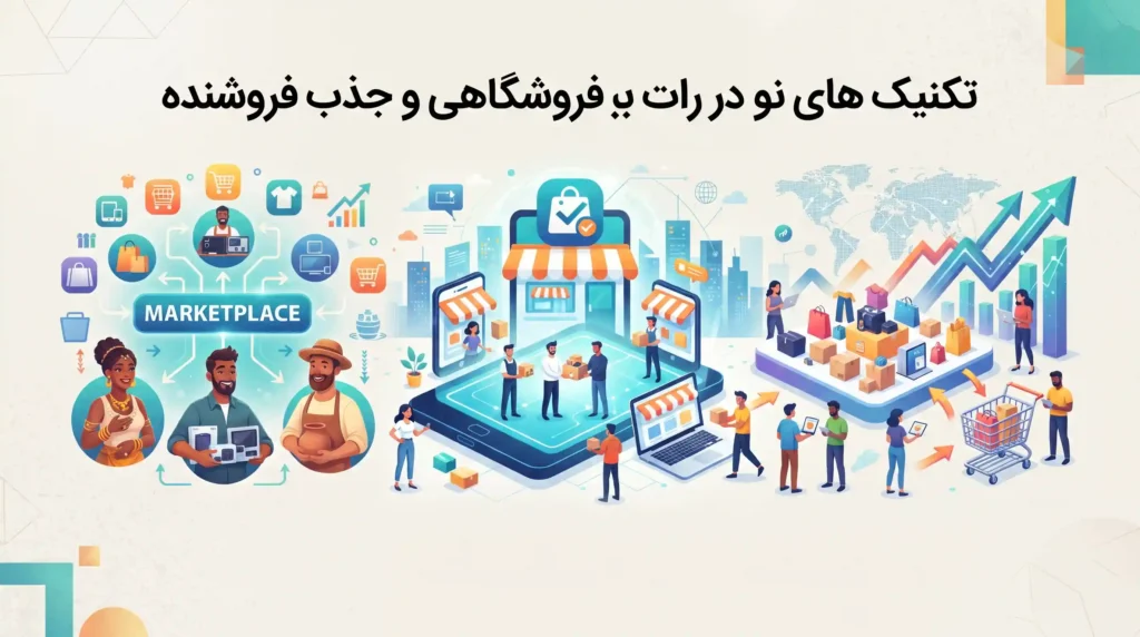 تکنیک های نو در راه اندازی مارکت پلیس فروشگاهی و جذب فروشنده
