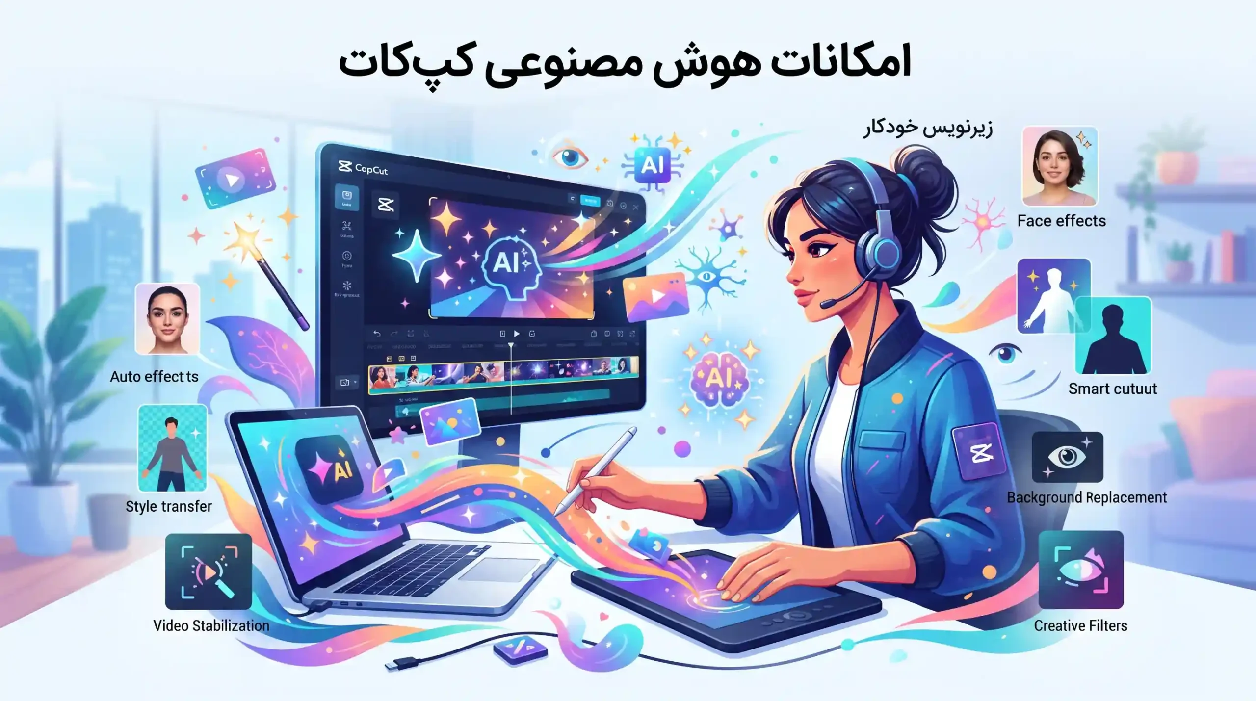 🤖 امکانات هوش مصنوعی کپکات
