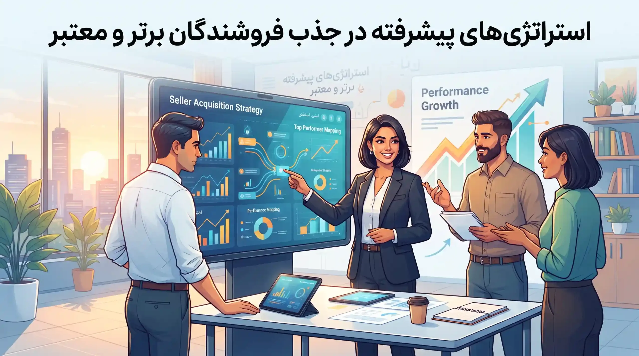 🎯 استراتژی‌های پیشرفته در جذب فروشندگان برتر و معتبر
