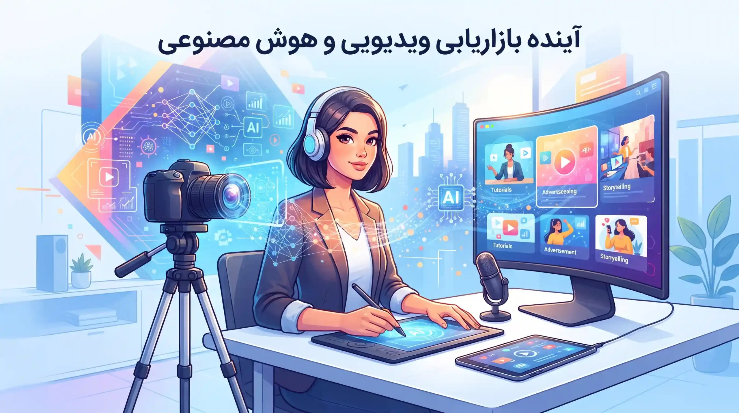 🔮 آینده بازاریابی ویدیویی و هوش مصنوعی