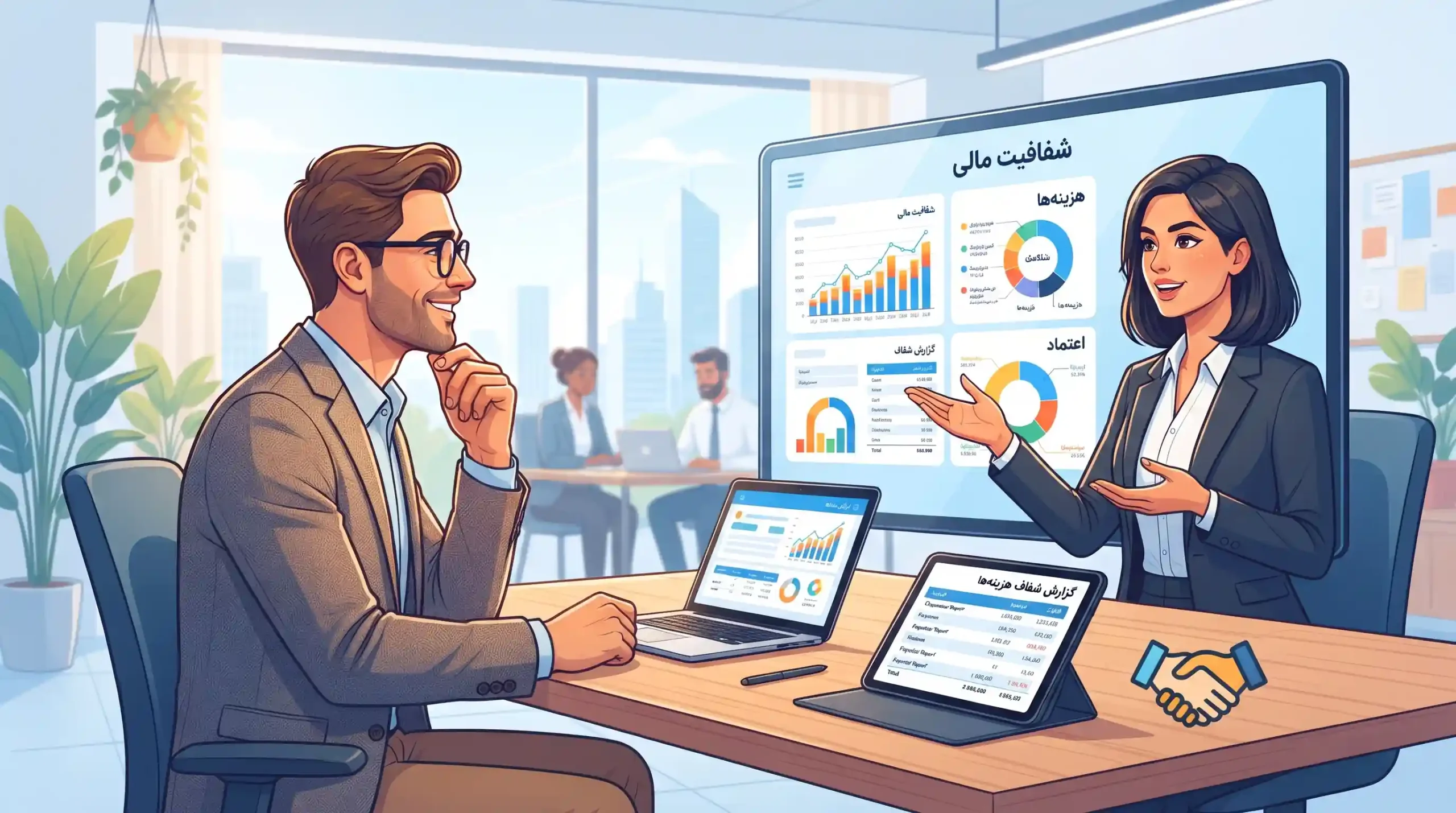 💡 تاثیر روانی هزینه‌های شفاف بر جلب اعتماد کارفرما