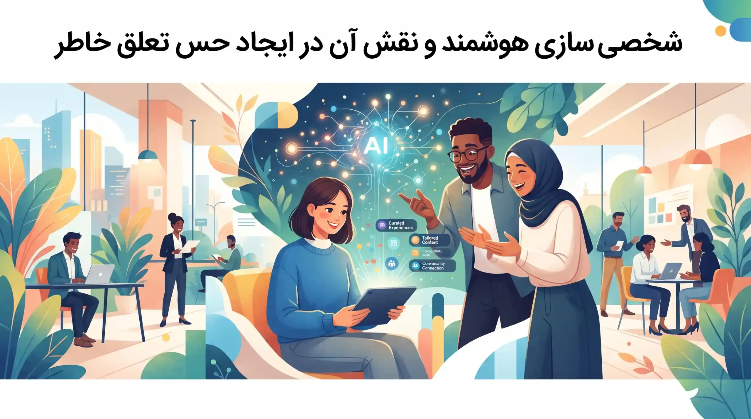 🧠 شخصیسازی هوشمند و نقش آن در ایجاد حس تعلق خاطر