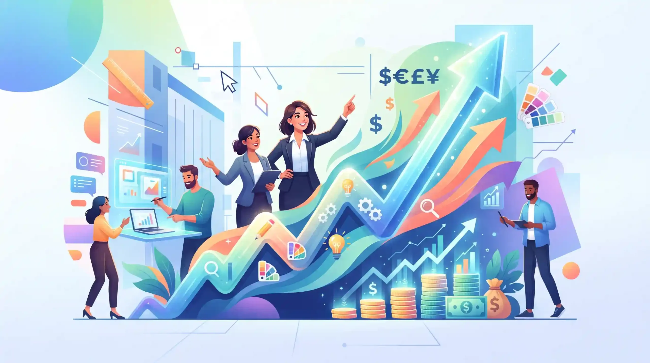 📈 بازگشت سرمایه (ROI) شگفت‌انگیز با دیزاین حرفه‌ای و اصولی