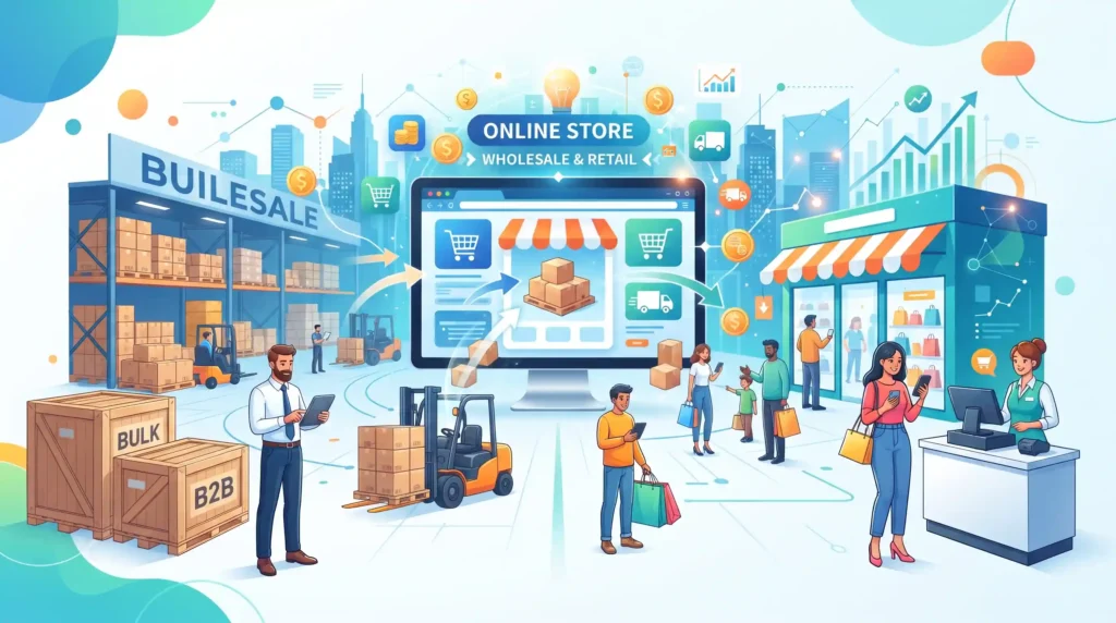 مزیت‌های عالی طراحی سایت فروشگاهی برای فروش عمده و تکی بیزینس
