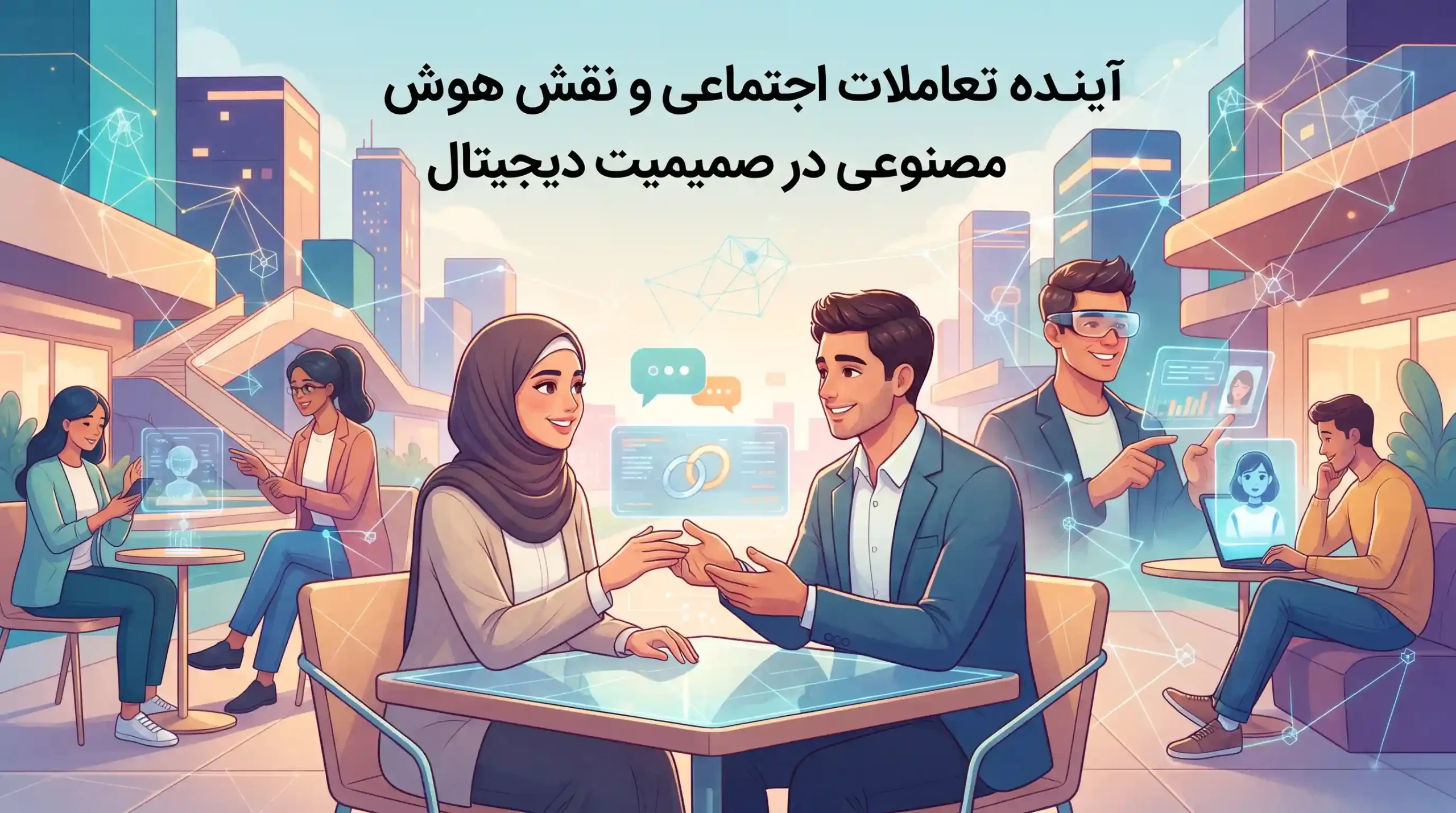 🚀 آینده تعاملات اجتماعی و نقش هوش مصنوعی در صمیمیت دیجیتال