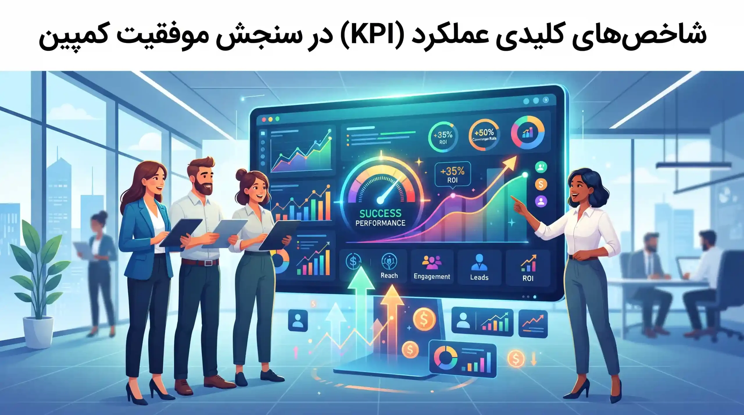📈 شاخص‌های کلیدی عملکرد (KPI) در سنجش موفقیت کمپین