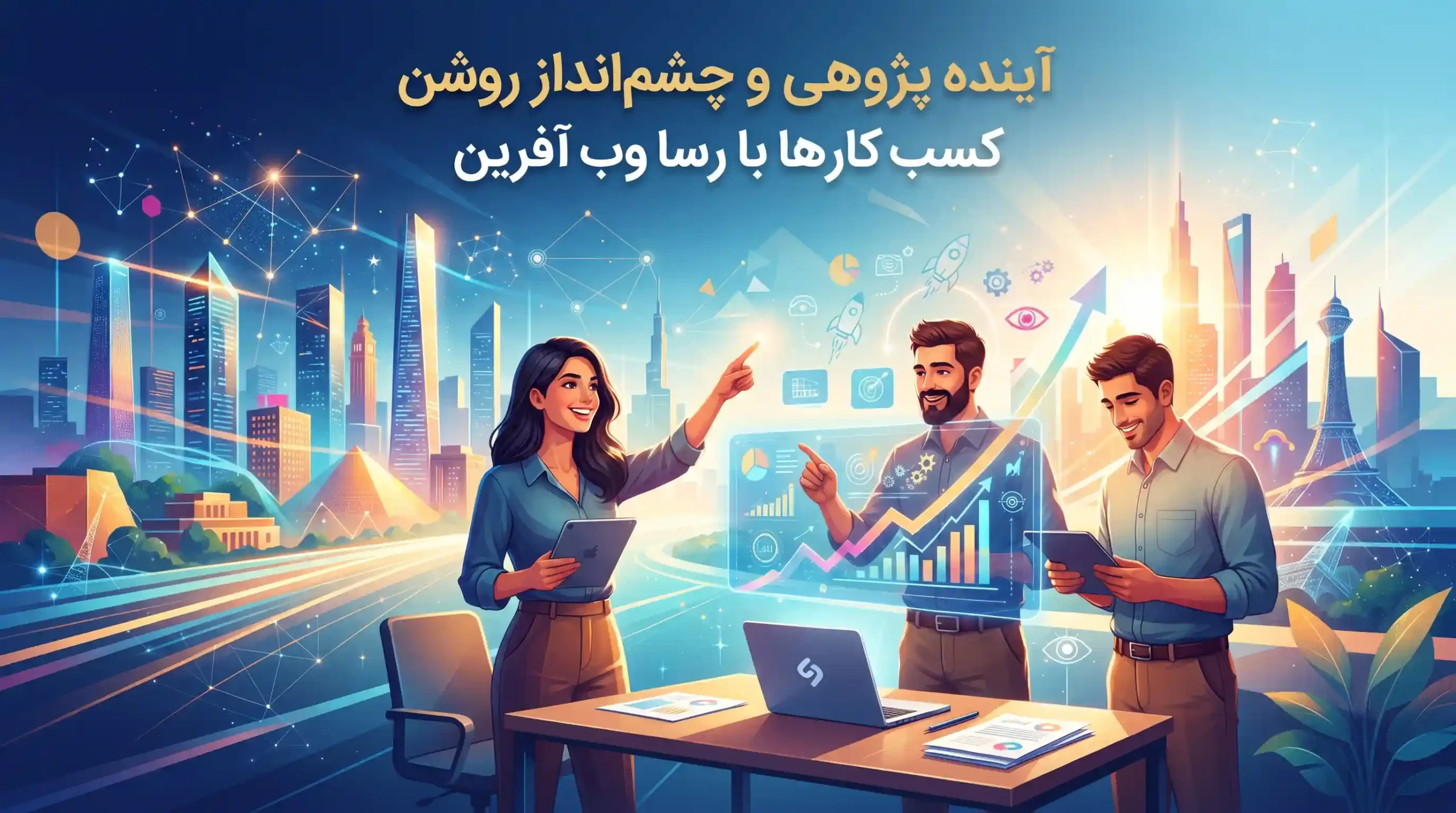 🎯 آینده پژوهی و چشم انداز روشن کسب و کارها با رسا وب آفرین