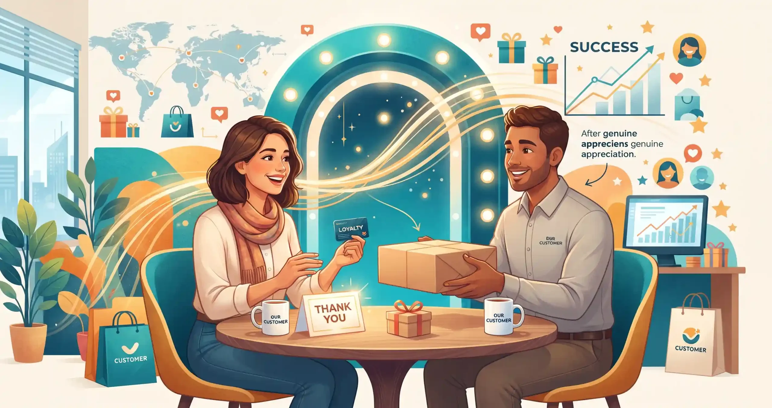 🤝 ایجاد ارتباط عمیق و وفادارسازی مشتریان پس از خرید