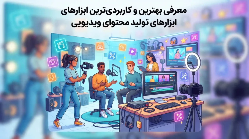 معرفی بهترین و کاربردیترین ابزارهای تولید محتوای ویدیویی