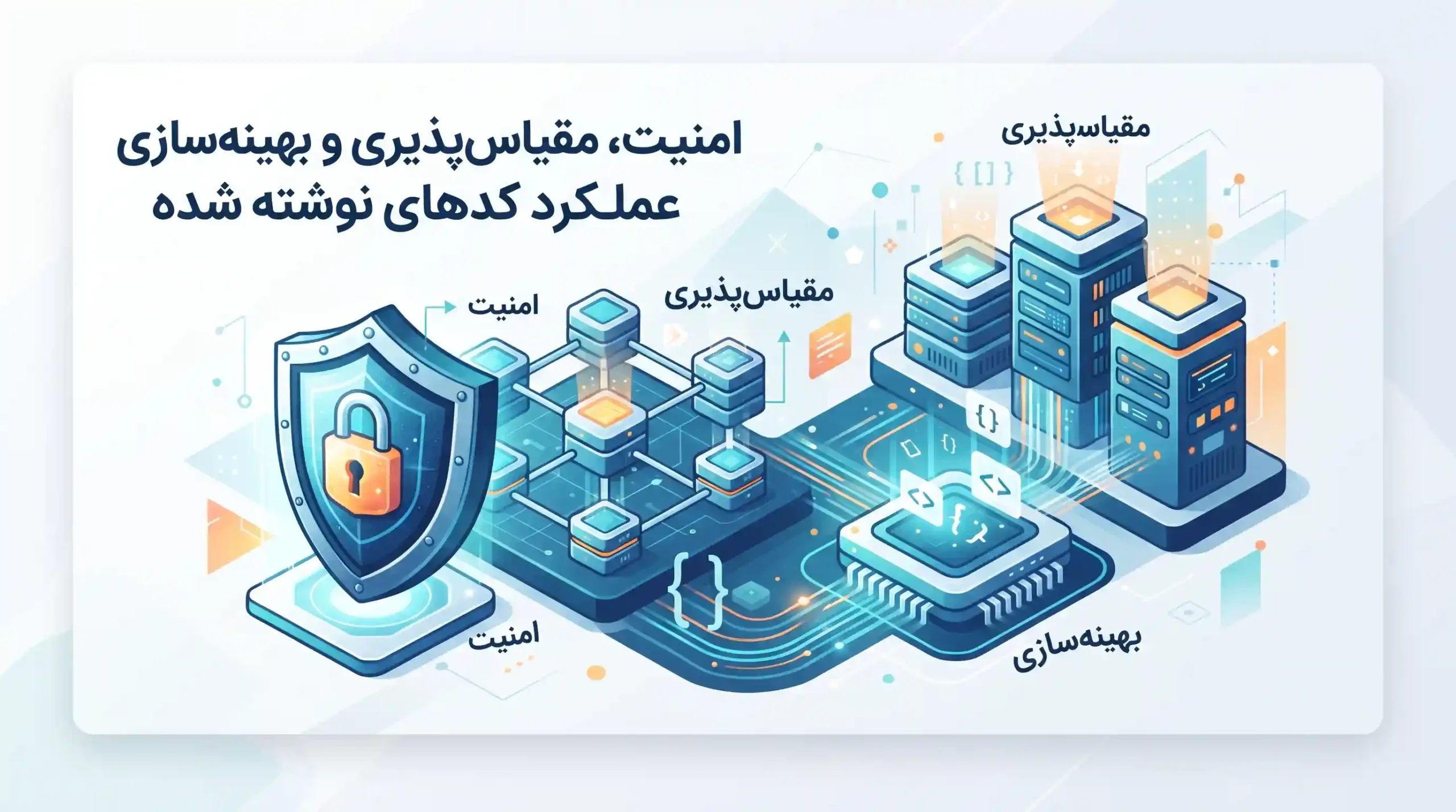 🔒 امنیت، مقیاسپذیری و بهینهسازی عملکرد کدهای نوشته شده
