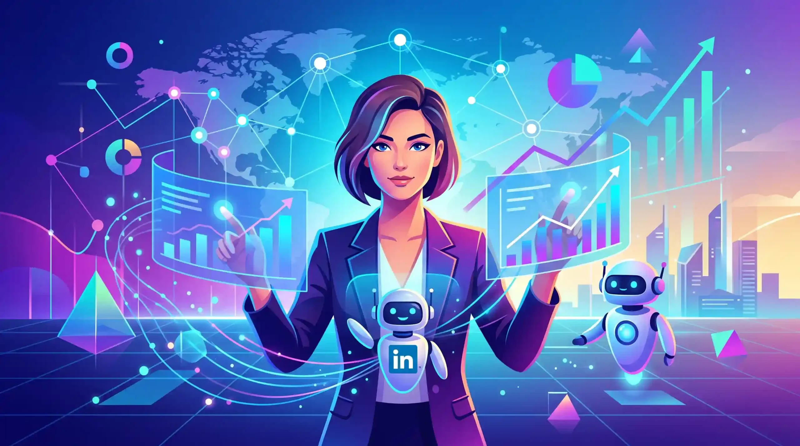 🔮 آینده بازاریابی لینکدین و نقش هوش مصنوعی در آن