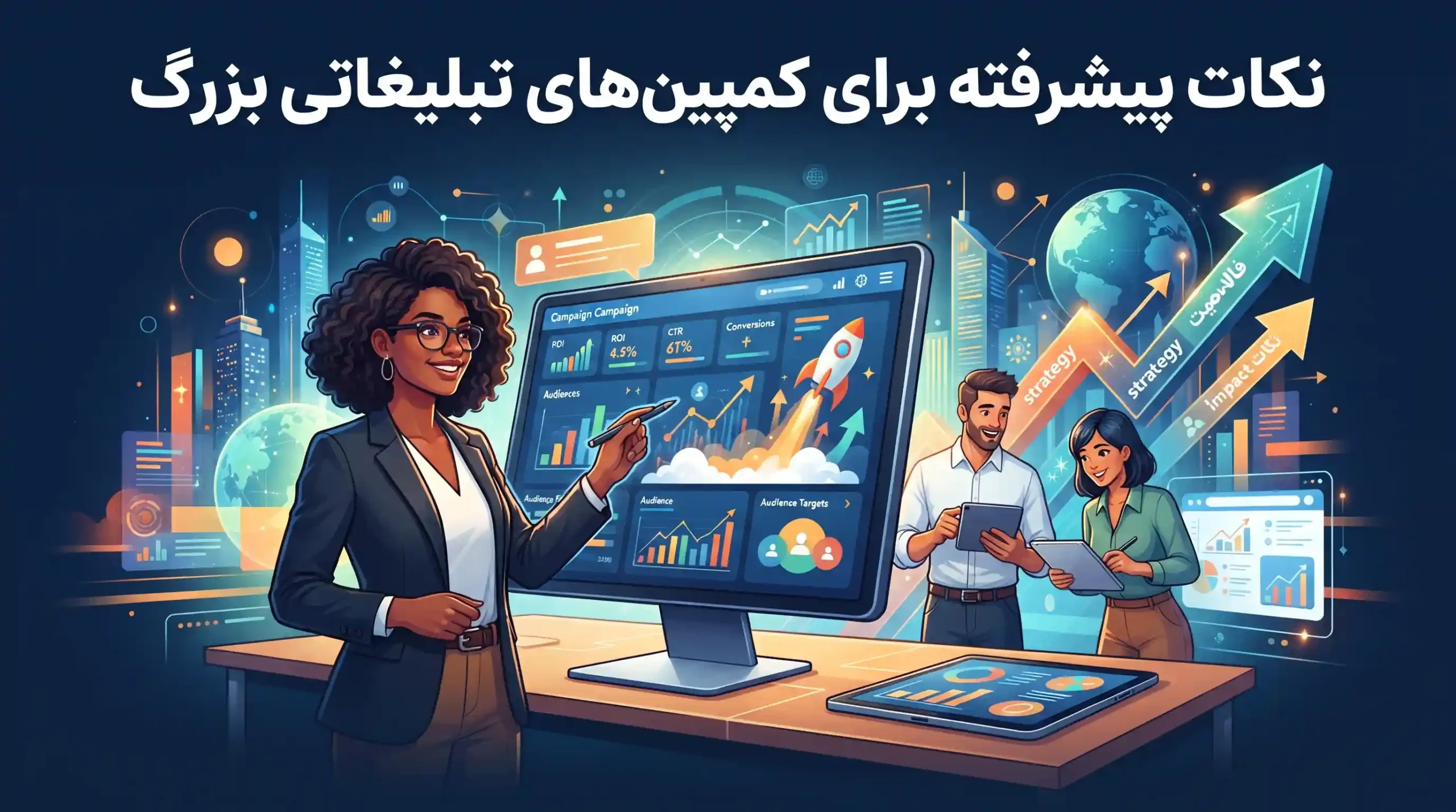 🚀 نکات پیشرفته برای کمپین‌های تبلیغاتی بزرگ