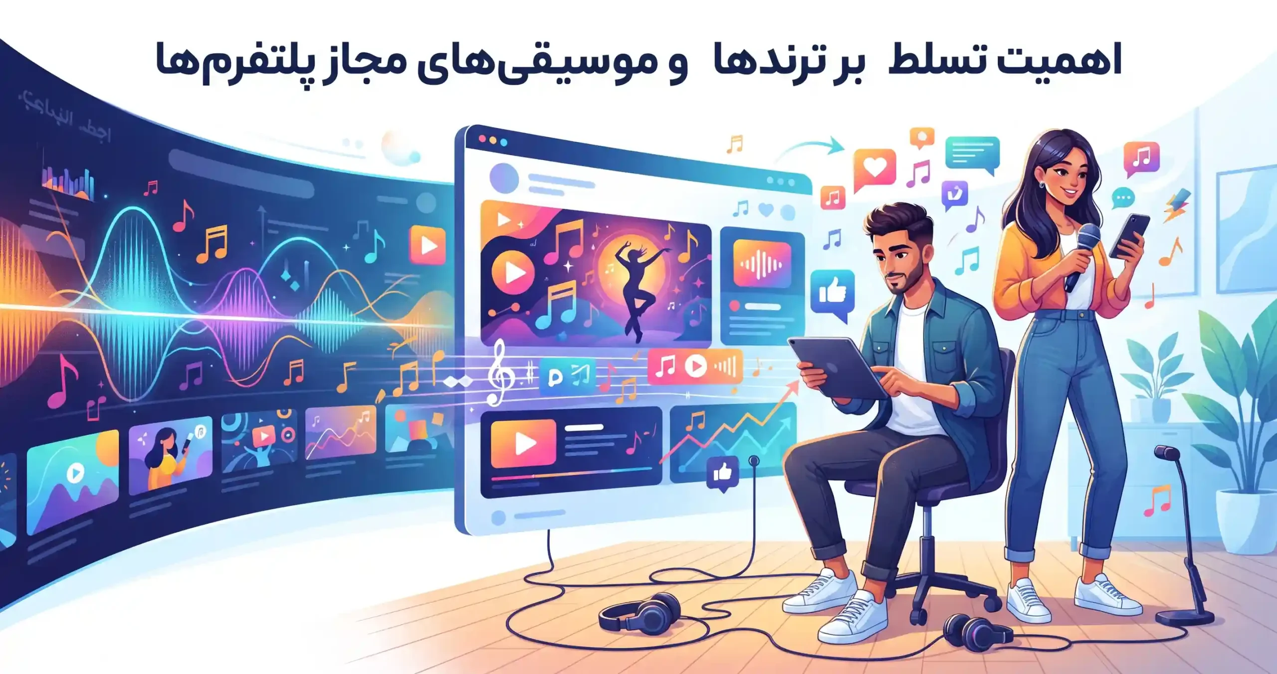 🎬 اهمیت تسلط بر ترندها و موسیقیهای مجاز پلتفرمها