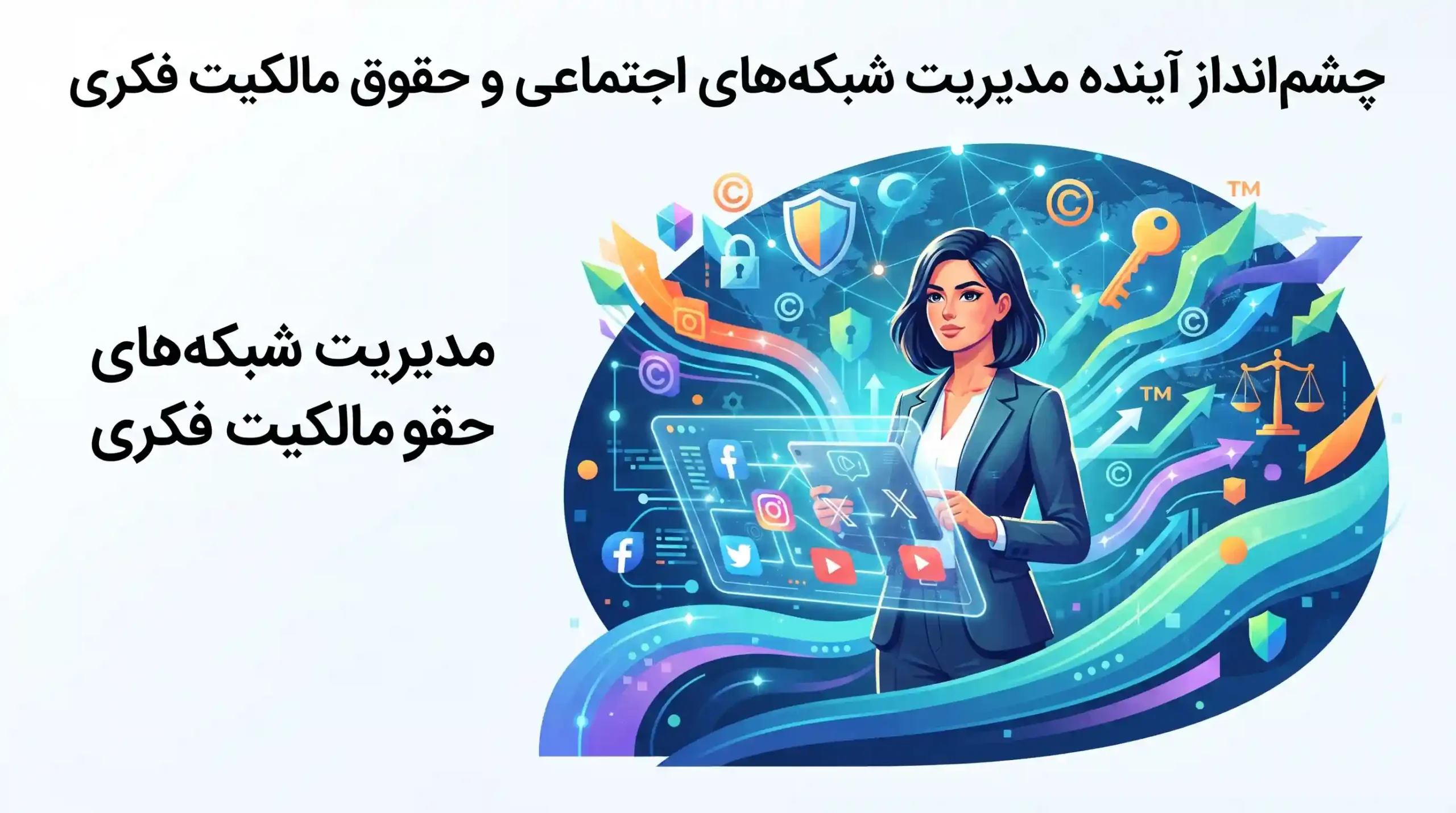 🚀 چشمانداز آینده مدیریت شبکههای اجتماعی و حقوق مالکیت فکری