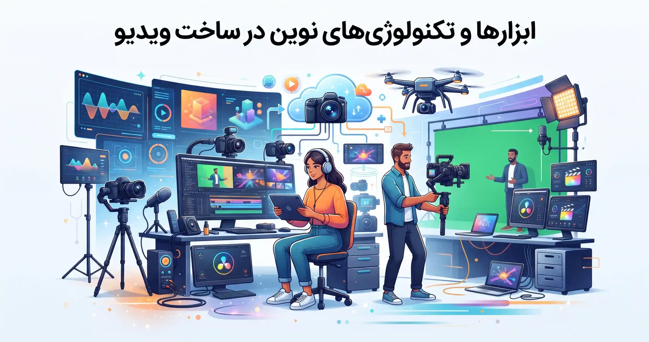 🛠️ ابزارها و تکنولوژیهای نوین در ساخت ویدیو