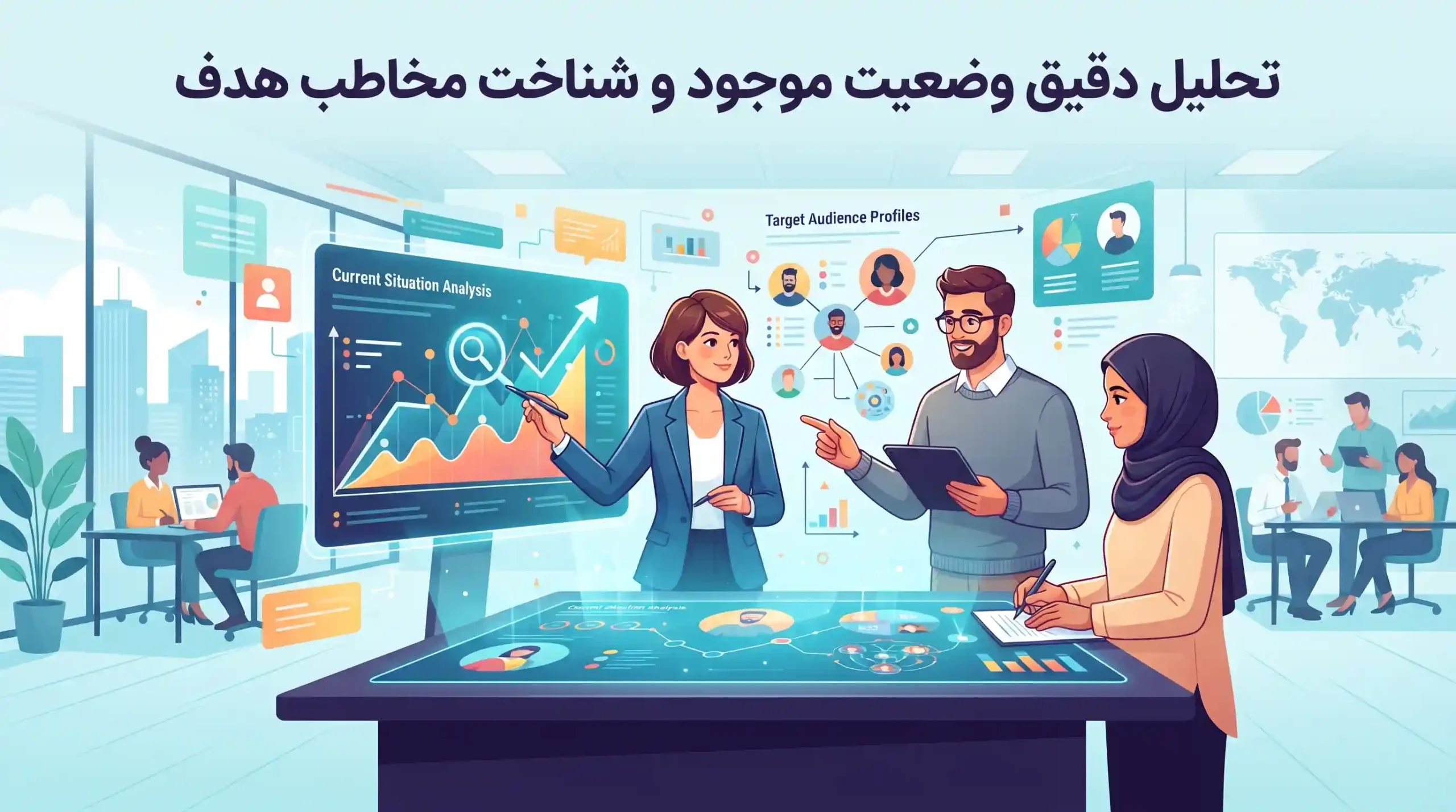 🧭 تحلیل دقیق وضعیت موجود و شناخت مخاطب هدف