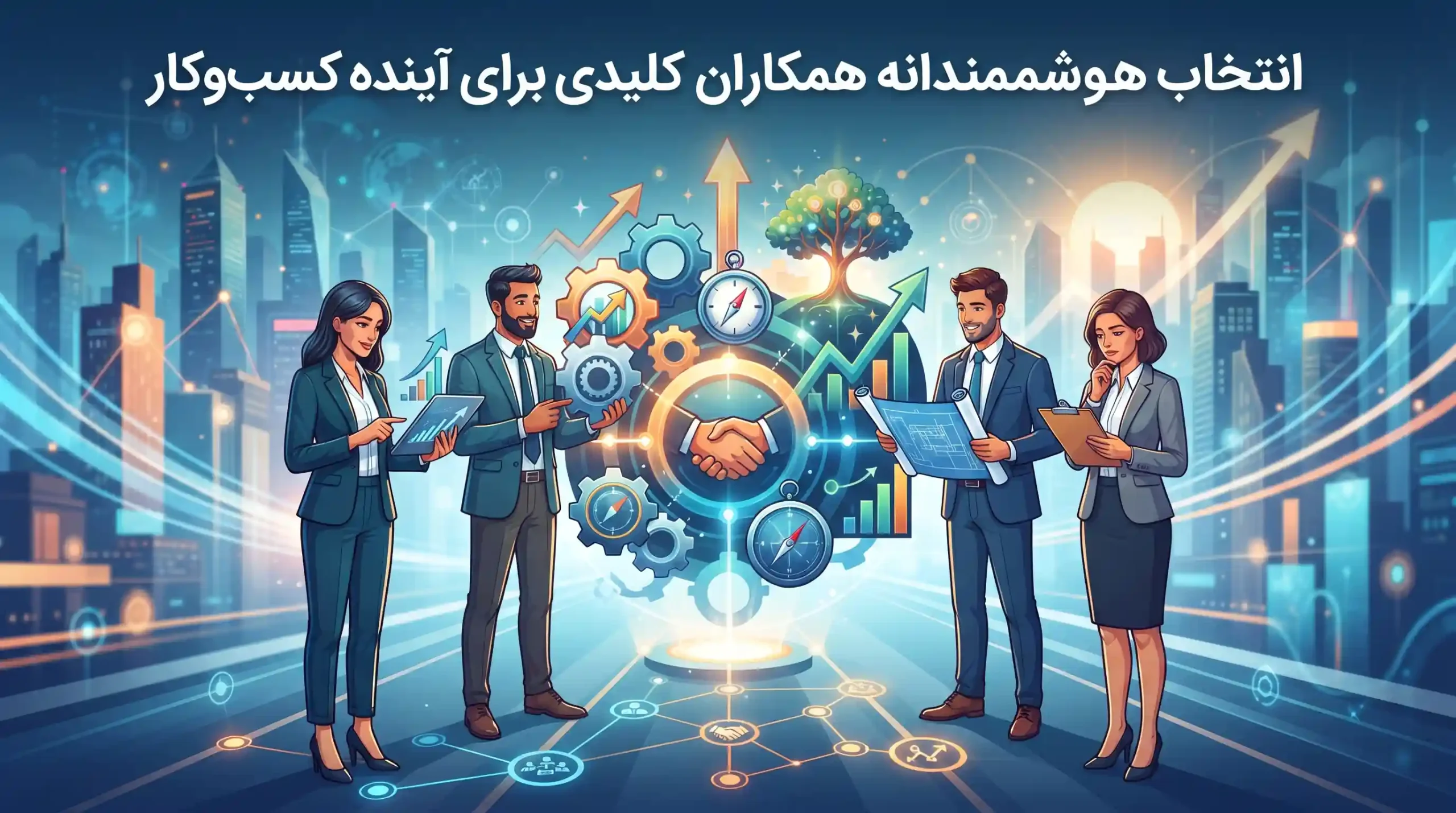🎯 انتخاب هوشمندانه همکاران کلیدی برای آینده کسب‌وکار