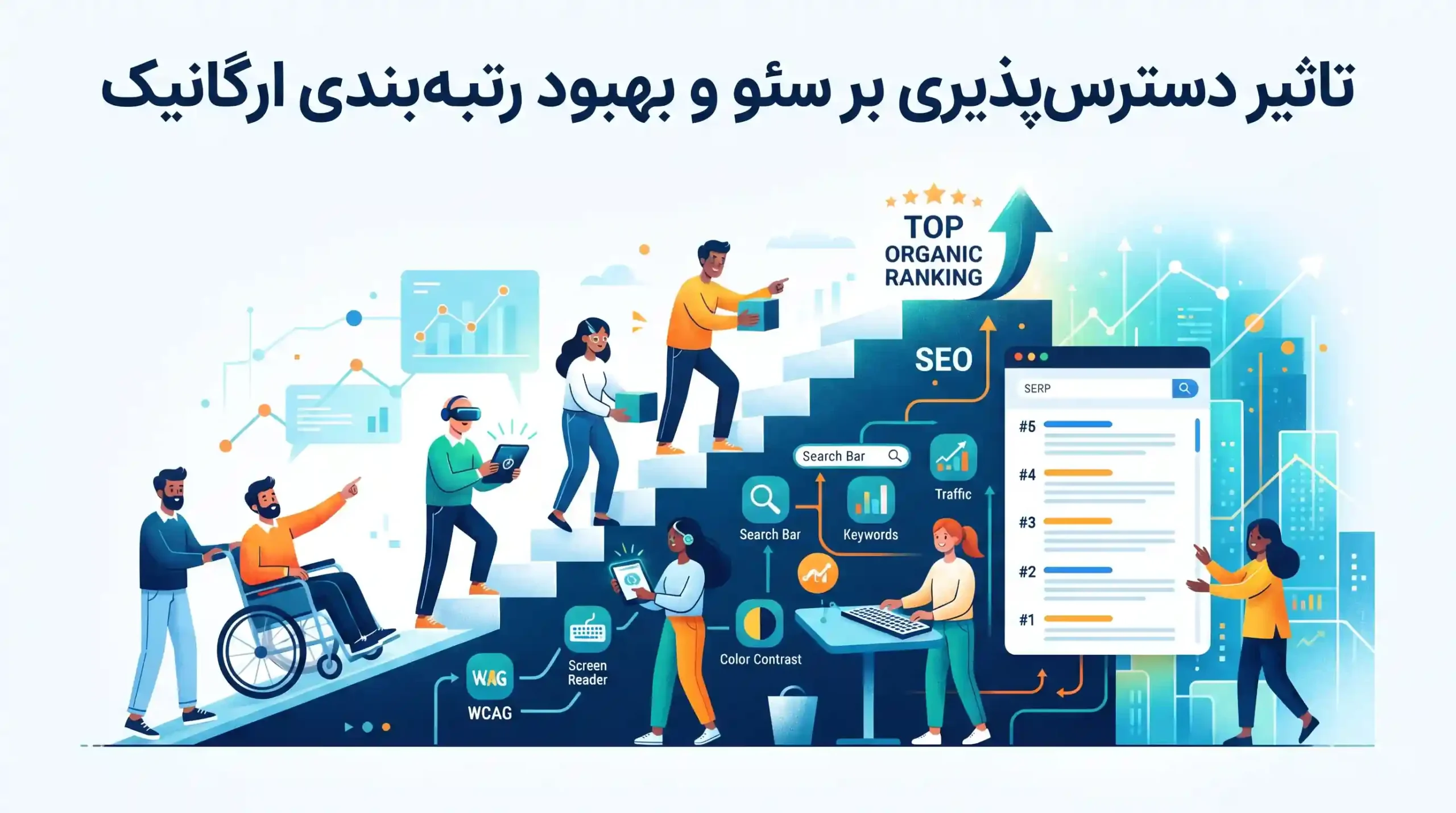 🚀 تاثیر دسترسپذیری بر سئو و بهبود رتبهبندی ارگانیک
