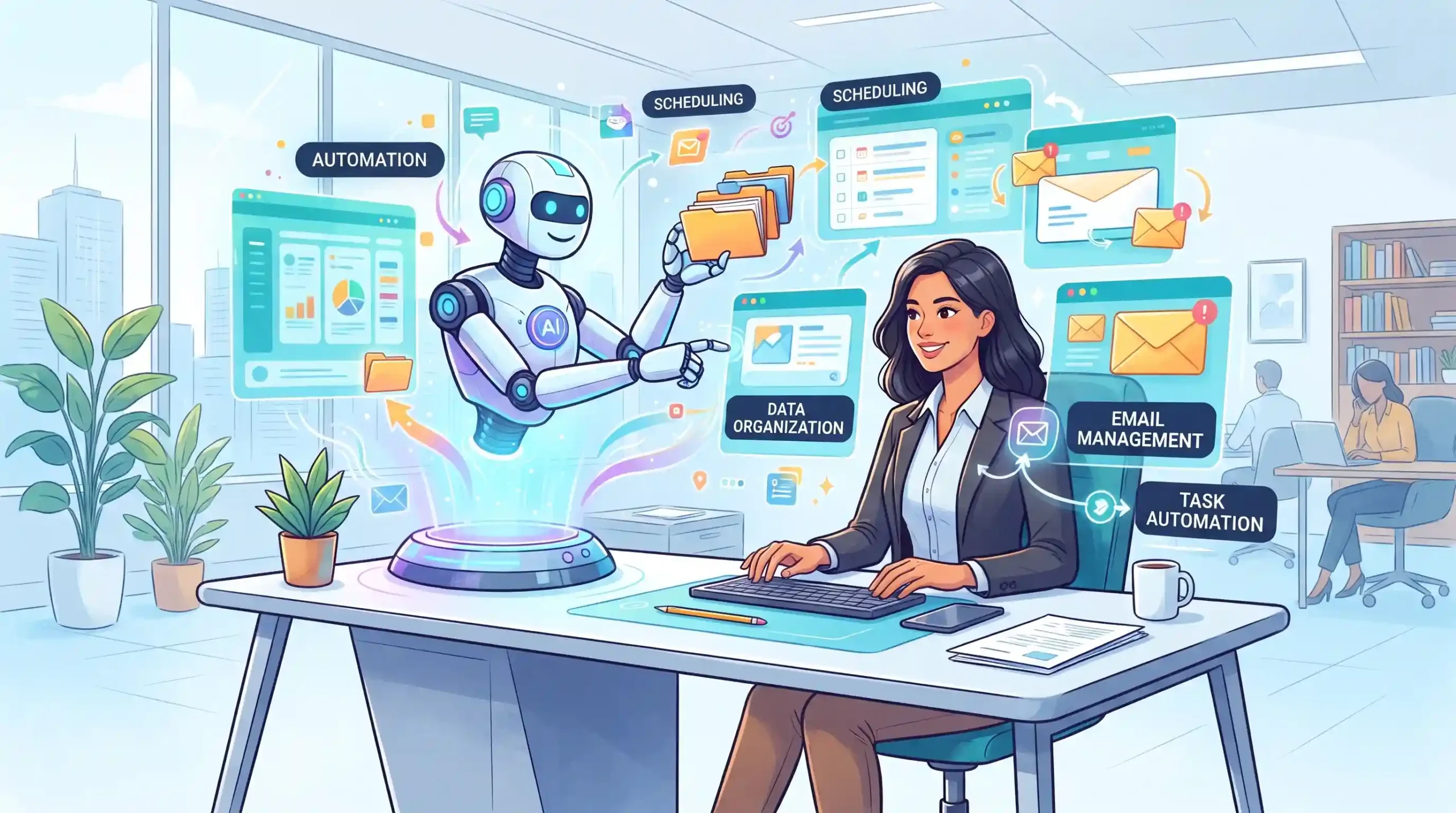 🤖 نقش ابزارهای هوش مصنوعی در اتوماسیون وظایف ادمین