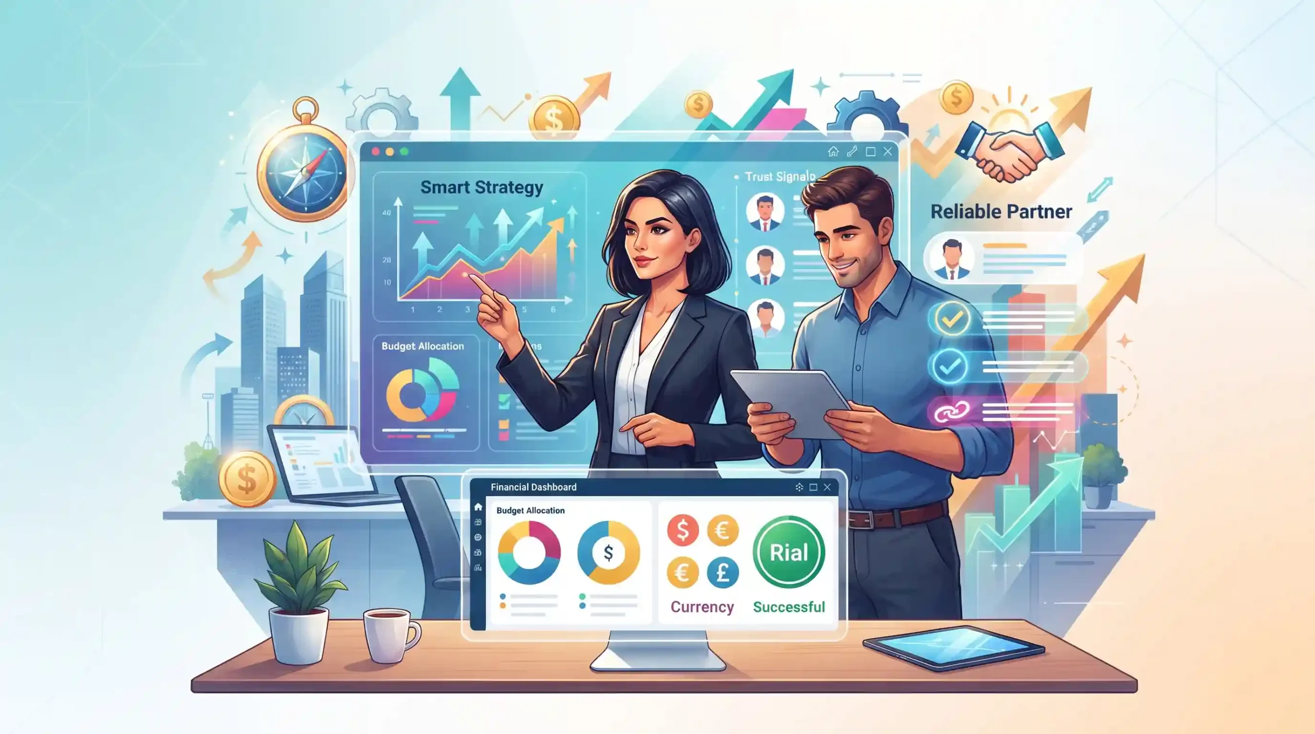 🚀 استراتژی هوشمندانه مدیریت بودجه و انتخاب شریک مطمئن