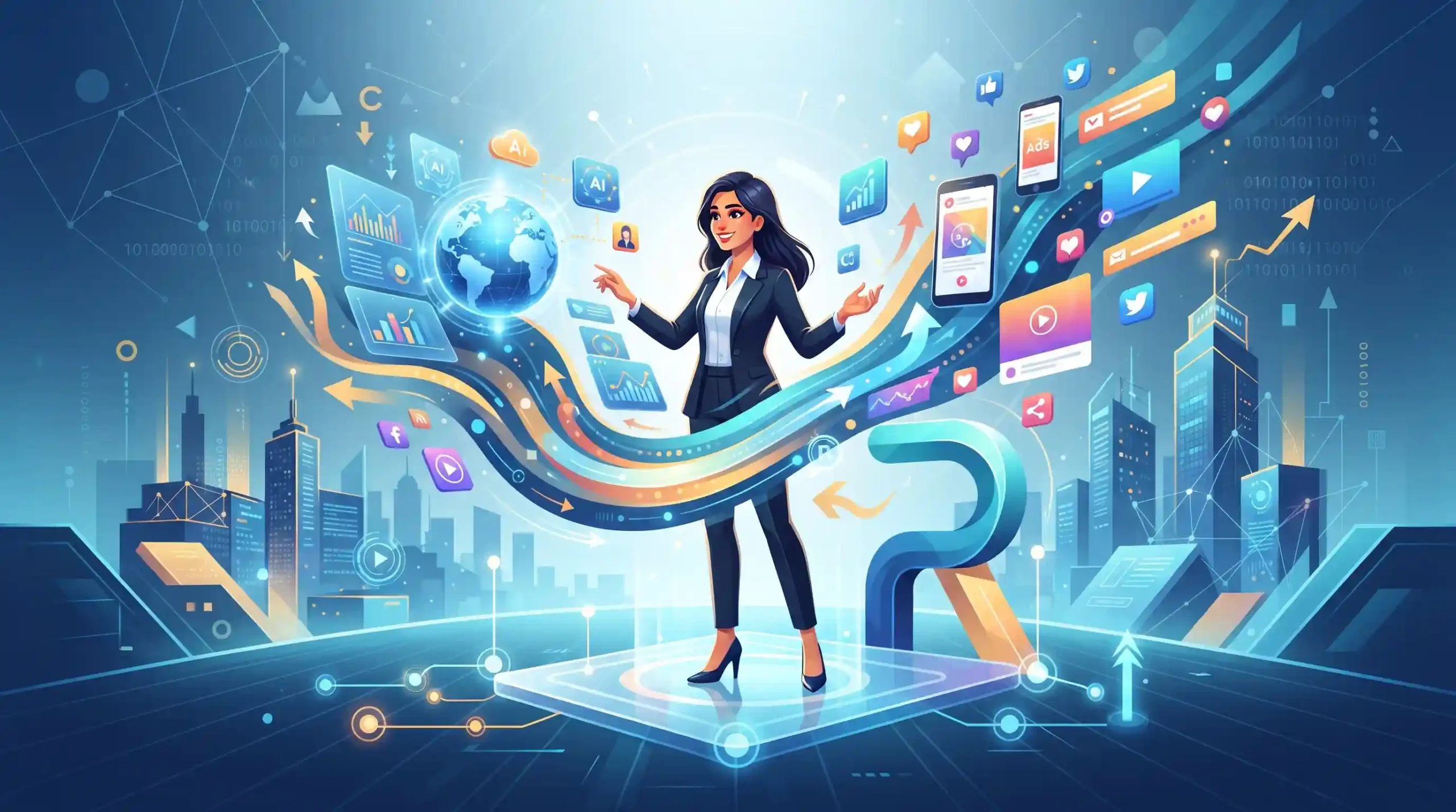 🚀 آینده تبلیغات دیجیتال و راهکارهای رسا وب آفرین