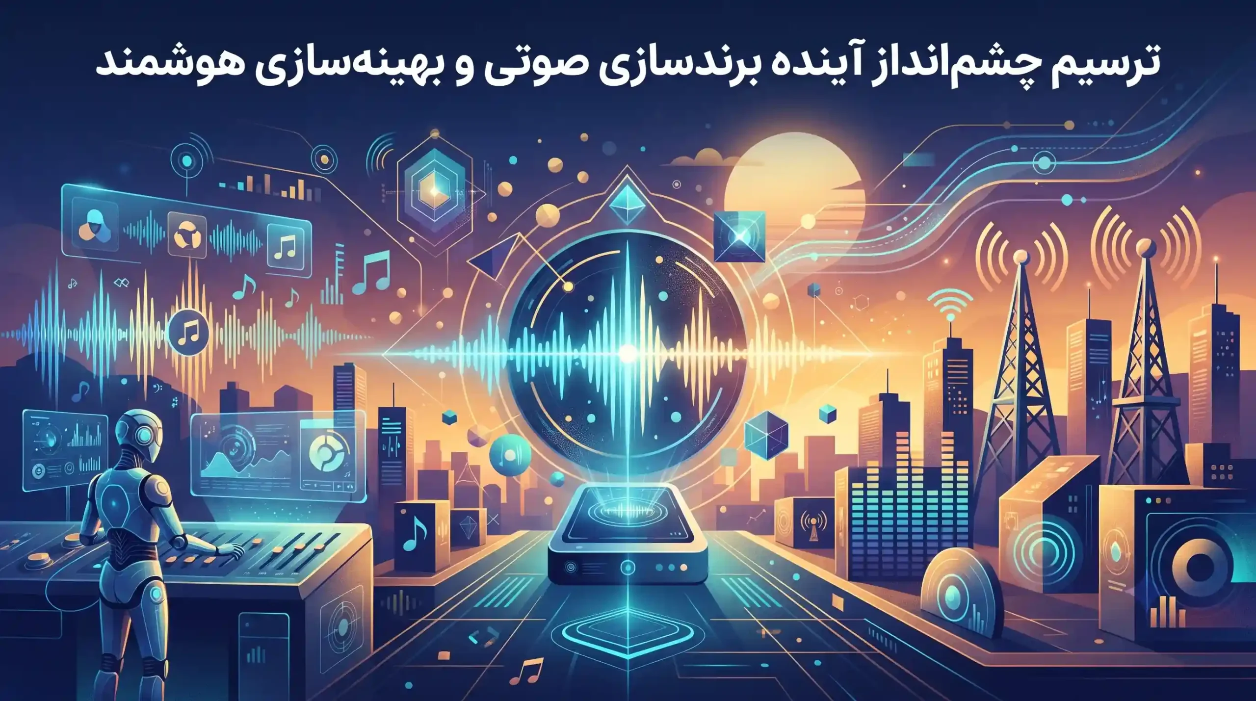 🚀 ترسیم چشمانداز آینده برندسازی صوتی و بهینهسازی هوشمند
