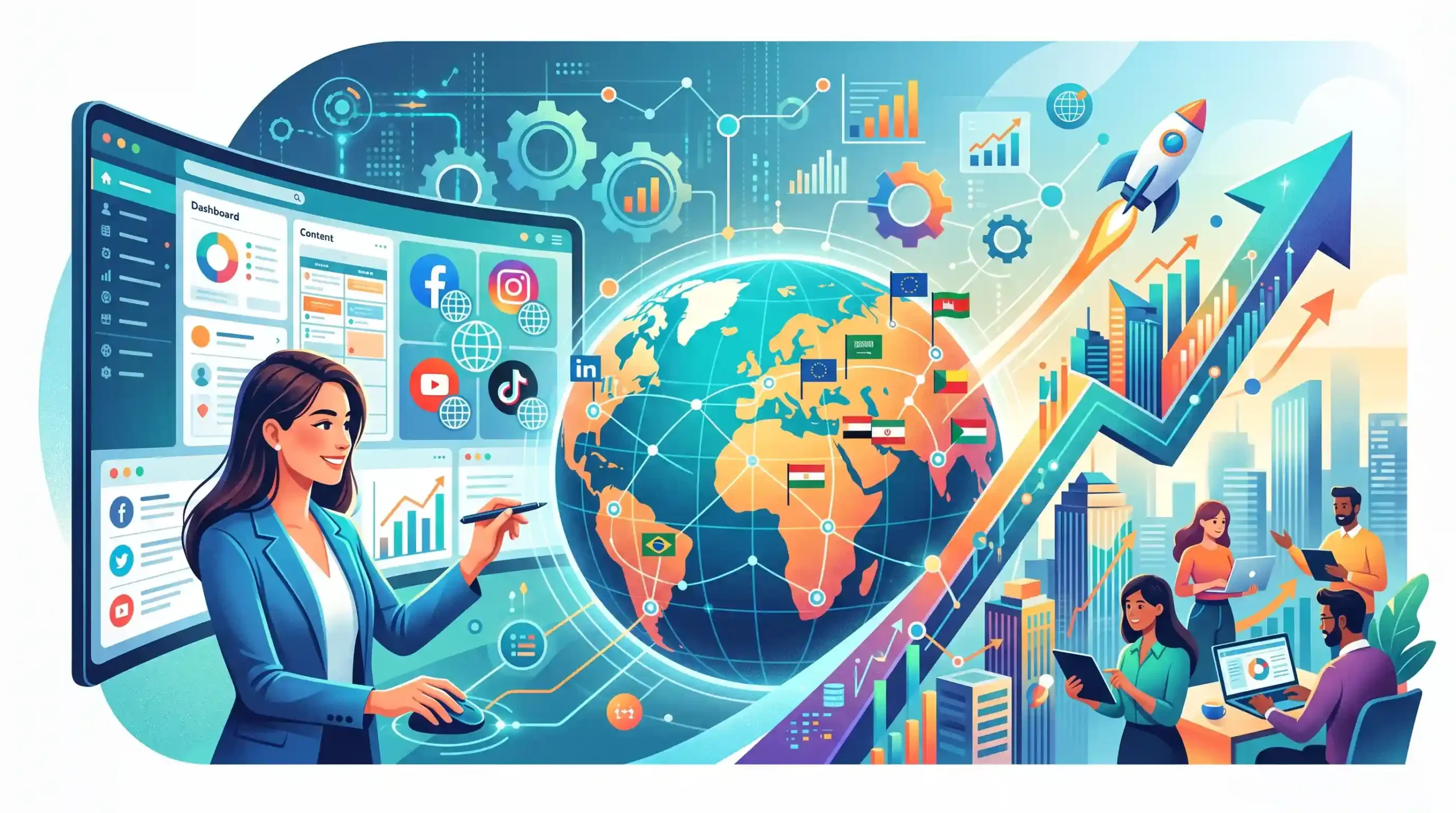 🌍 مدیریت صفحات بینالمللی و مقیاسپذیری کسبوکارها