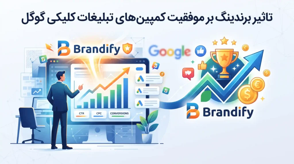 تاثیر برندینگ بر موفقیت کمپین‌های تبلیغات کلیکی گوگل