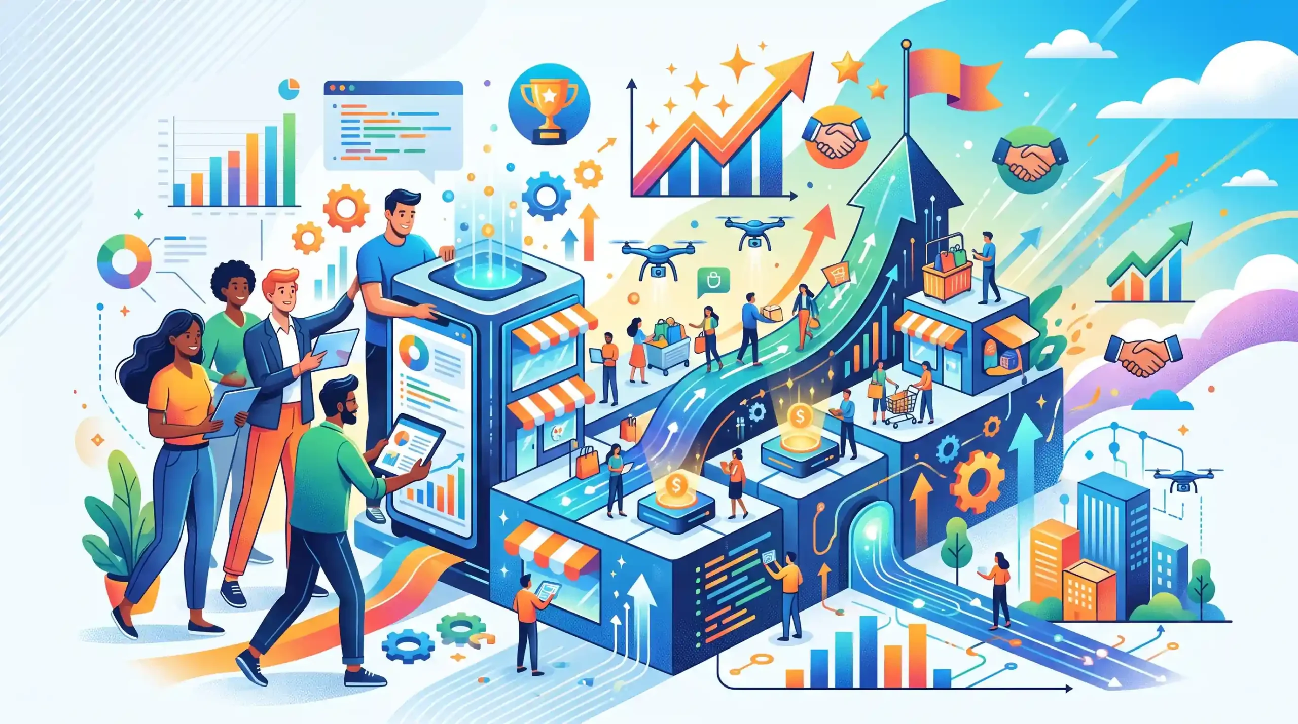 🚀 نقش خدمات تخصصی آژانس رسا وب آفرین در موفقیت مارکت پلیس شما