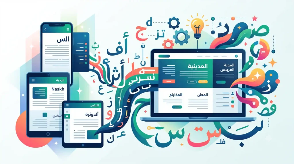 نقش فونت های مناسب در طراحی سایت و اپلیکیشن حرفه ای و جذاب