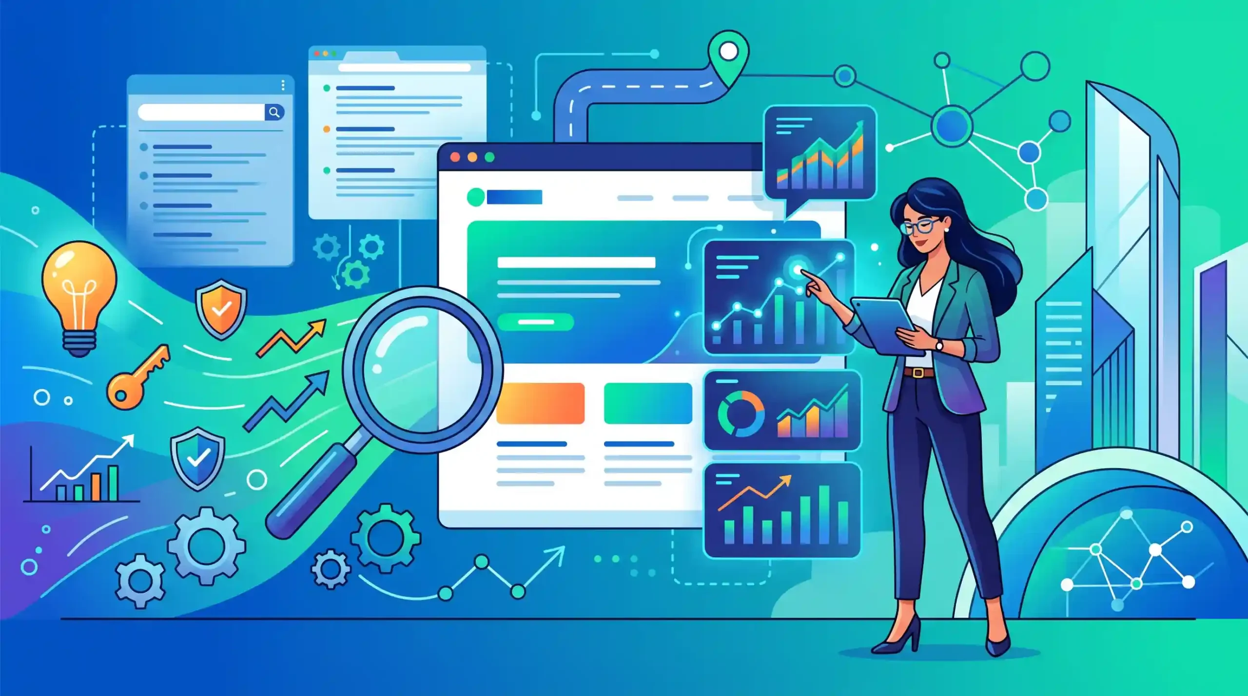 📊 آنالیز وضعیت فعلی و بررسی داراییهای سئویی سایت