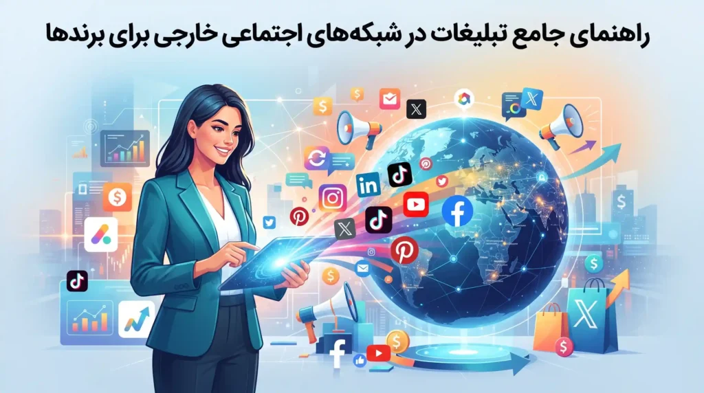 راهنمای جامع تبلیغات در شبکه های اجتماعی خارجی برای برندها