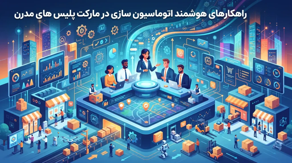 راهکارهای هوشمند اتوماسیون سازی در مارکت پلیس های مدرن