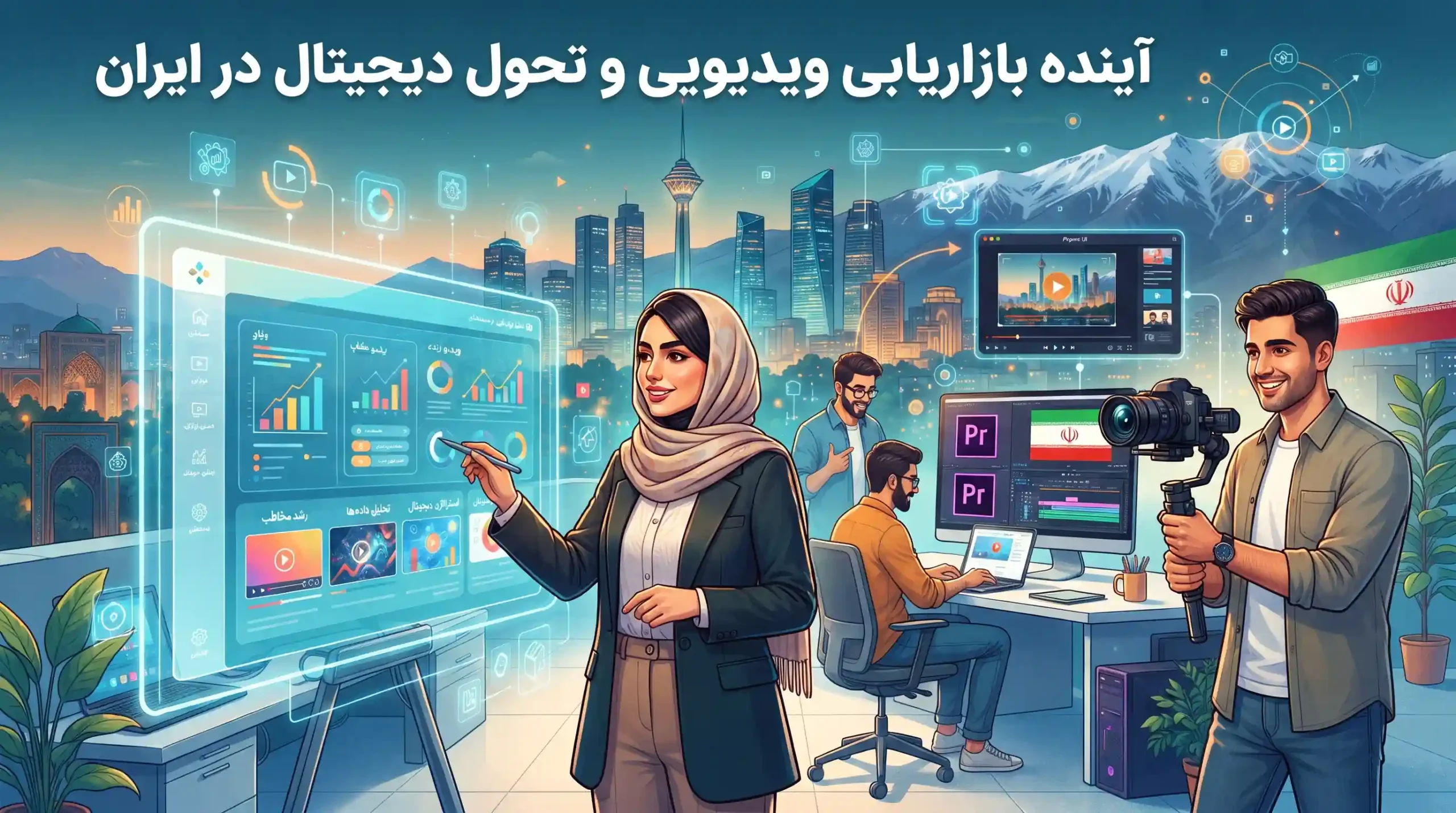 🔮 آینده بازاریابی ویدیویی و تحول دیجیتال در ایران