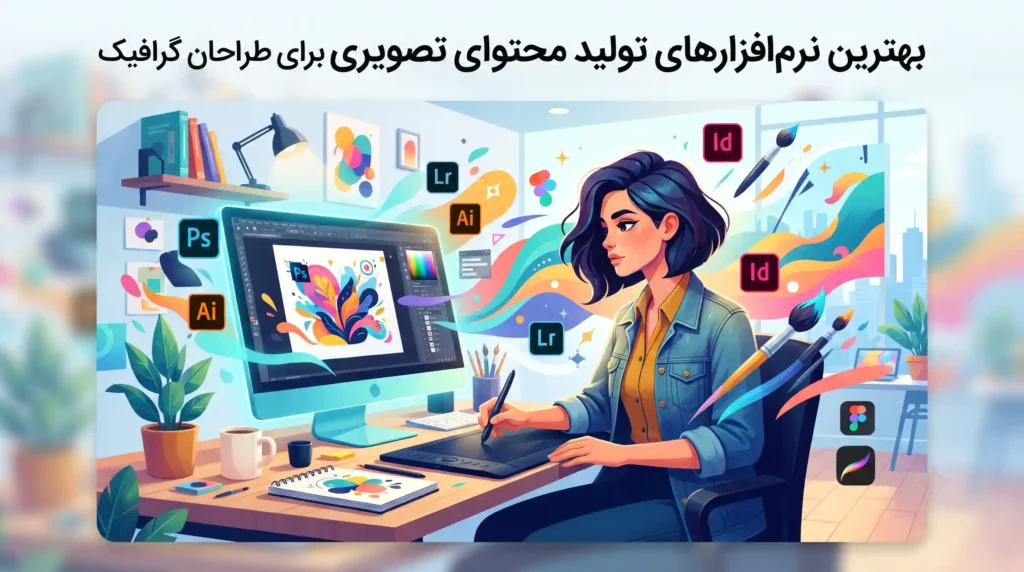 بهترین نرم‌افزارهای تولید محتوای تصویری برای طراحان گرافیک