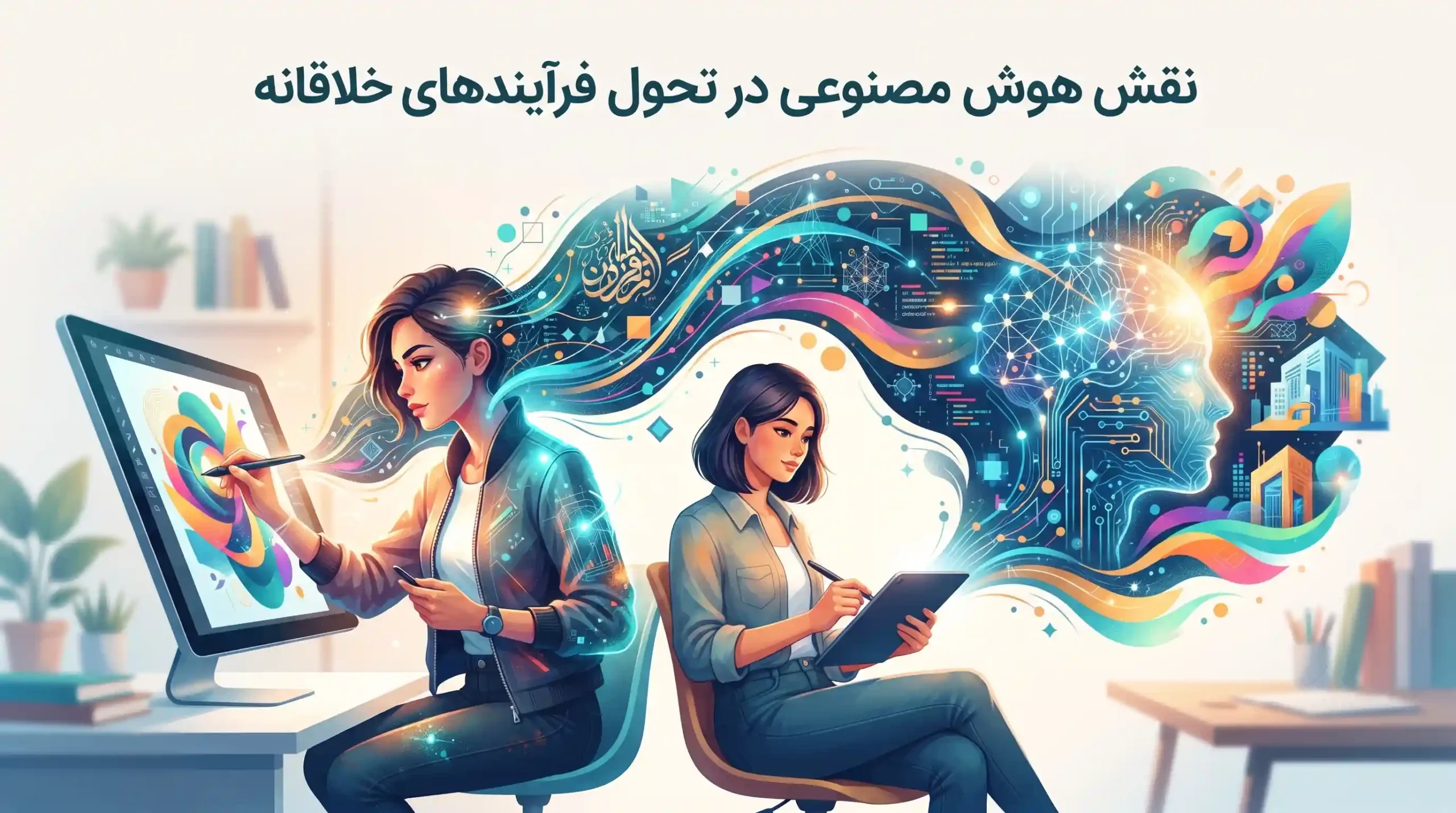🤖 نقش هوش مصنوعی در تحول فرآیندهای خلاقانه