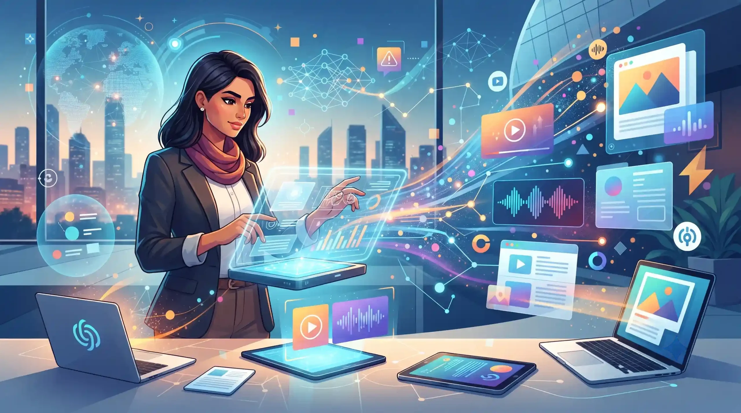 🚀 آینده تحول دیجیتال و جایگاه هوش مصنوعی در برندینگ محتوا محور
