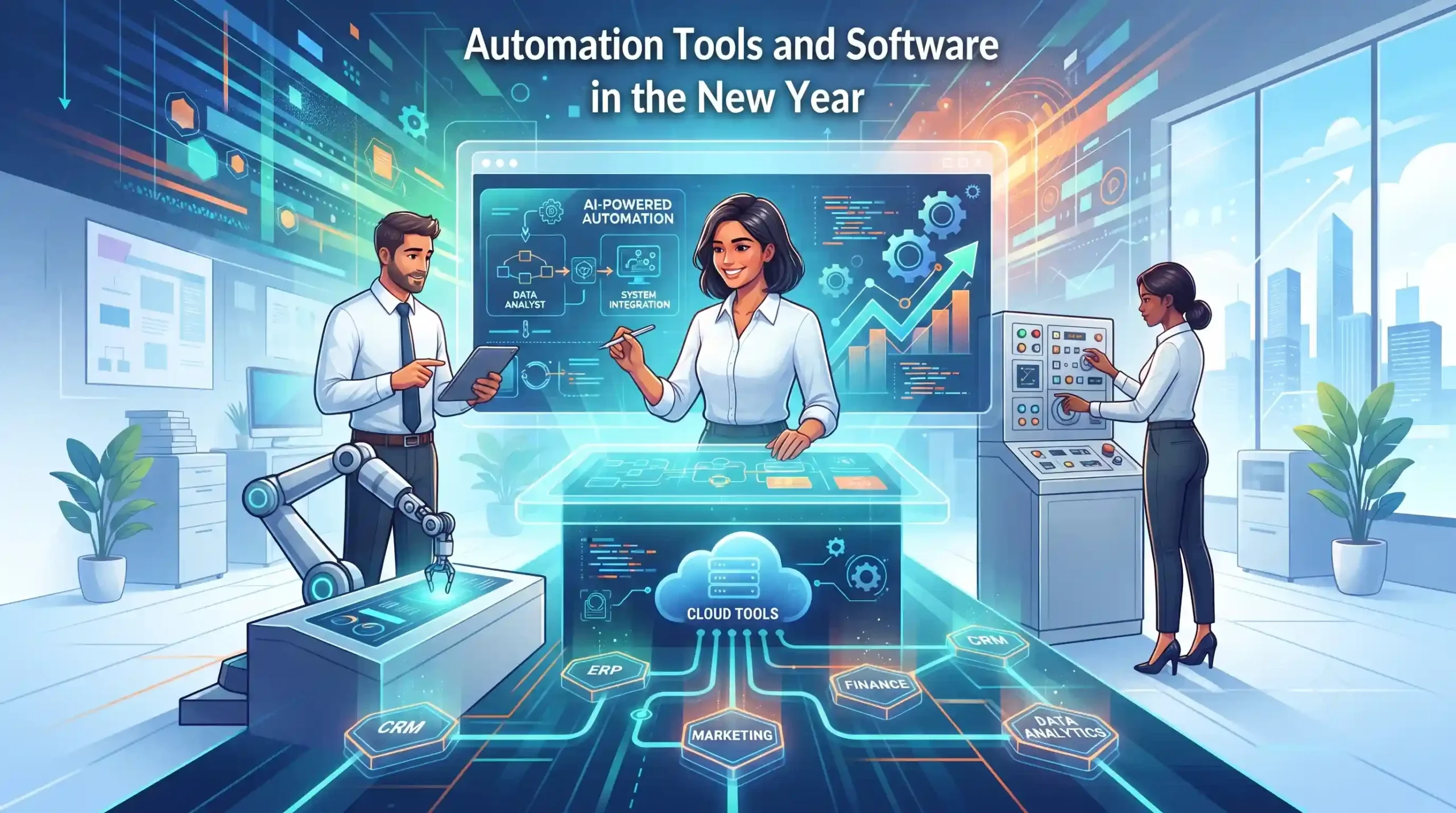 🛠️ ابزارها و نرم افزارهای کلیدی اتوماسیون در سال جدید