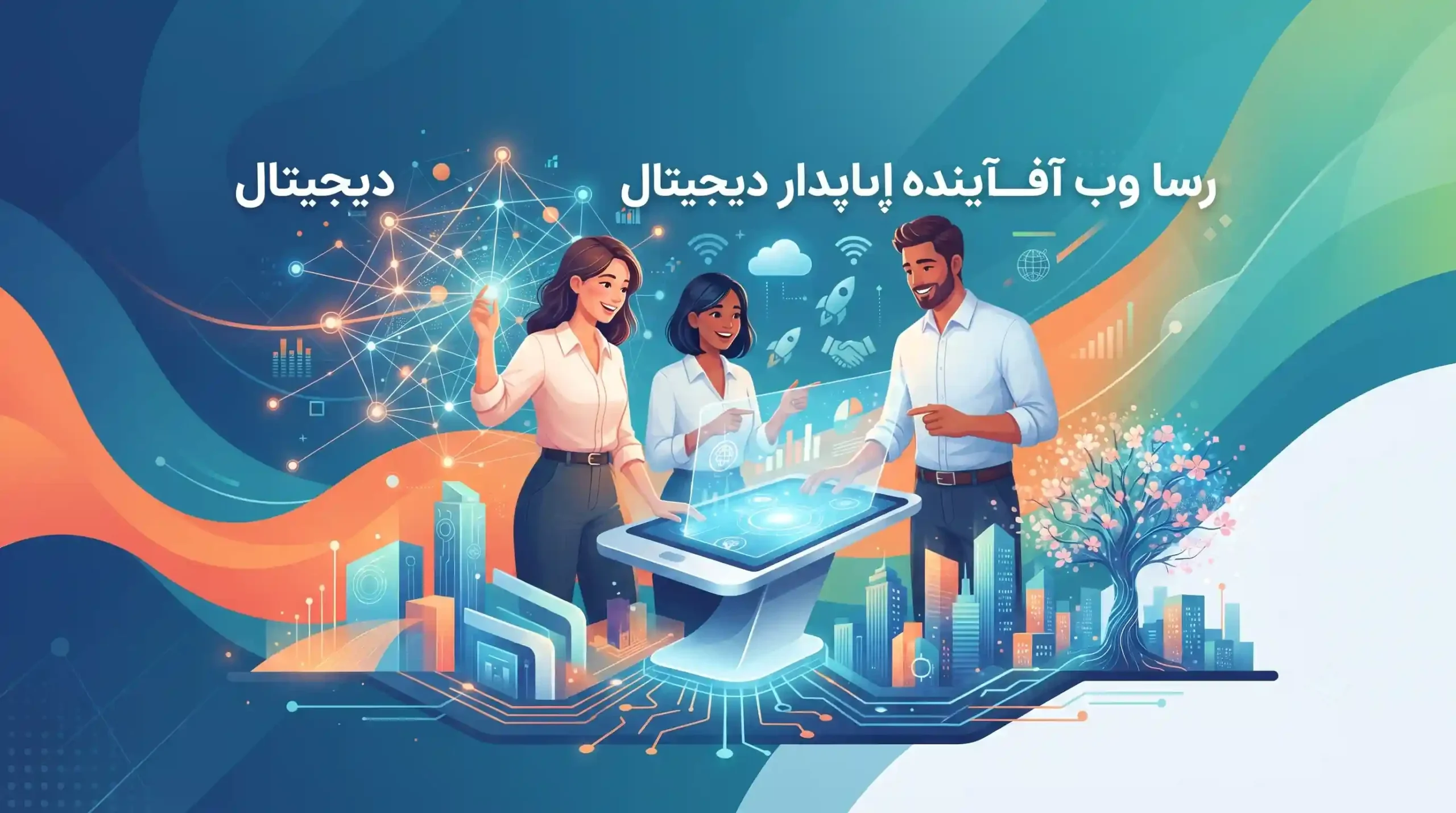 🏆 رسا وب آفرین انتخابی برای آینده پایدار دیجیتال