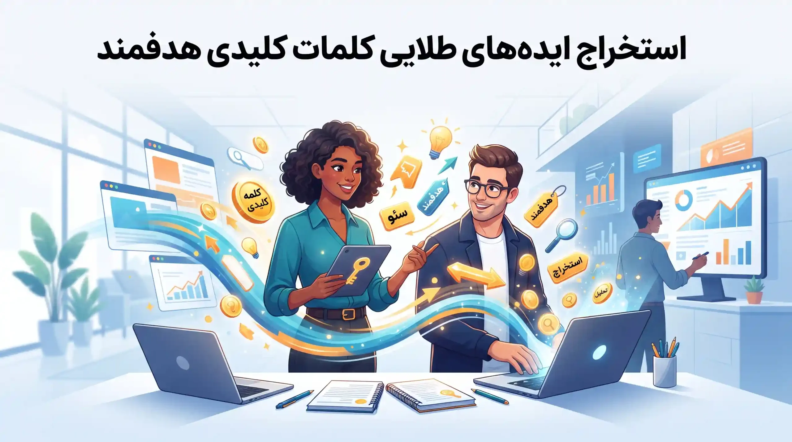 💡 استخراج ایدههای طلایی کلمات کلیدی هدفمند