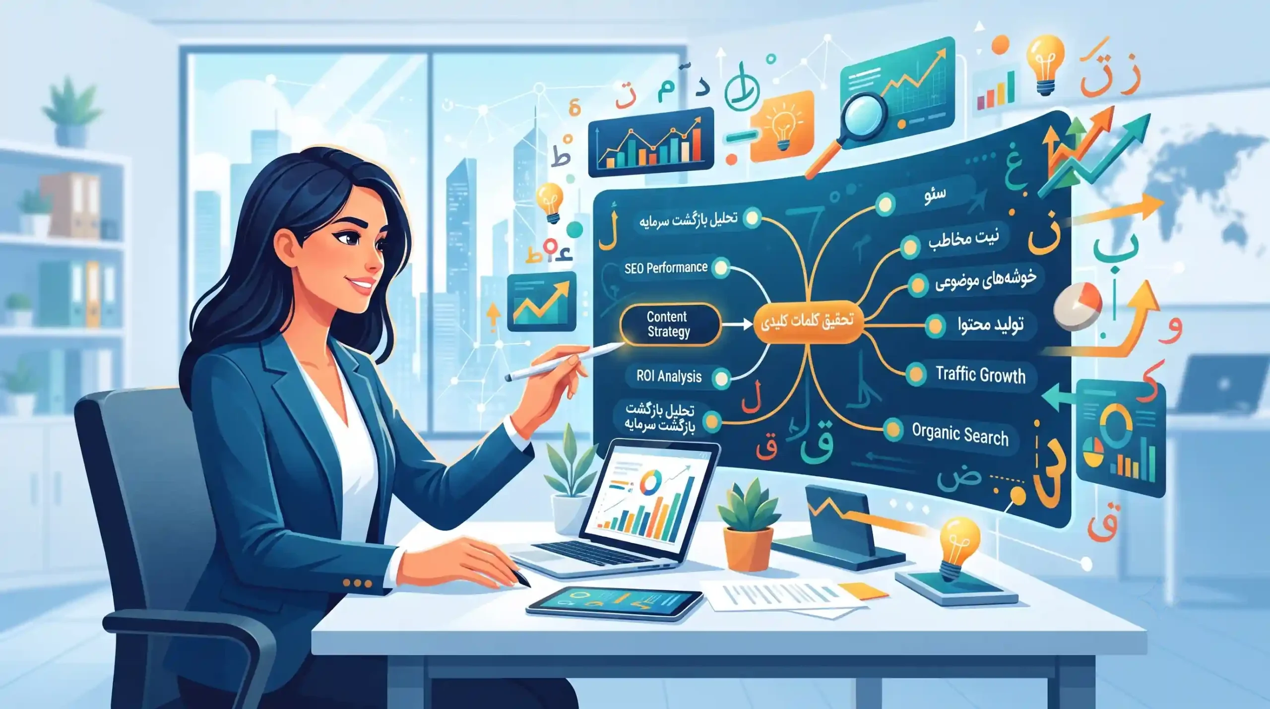 🎯 نقش کیورد ریسرچ در تدوین استراتژی بازاریابی محتوا