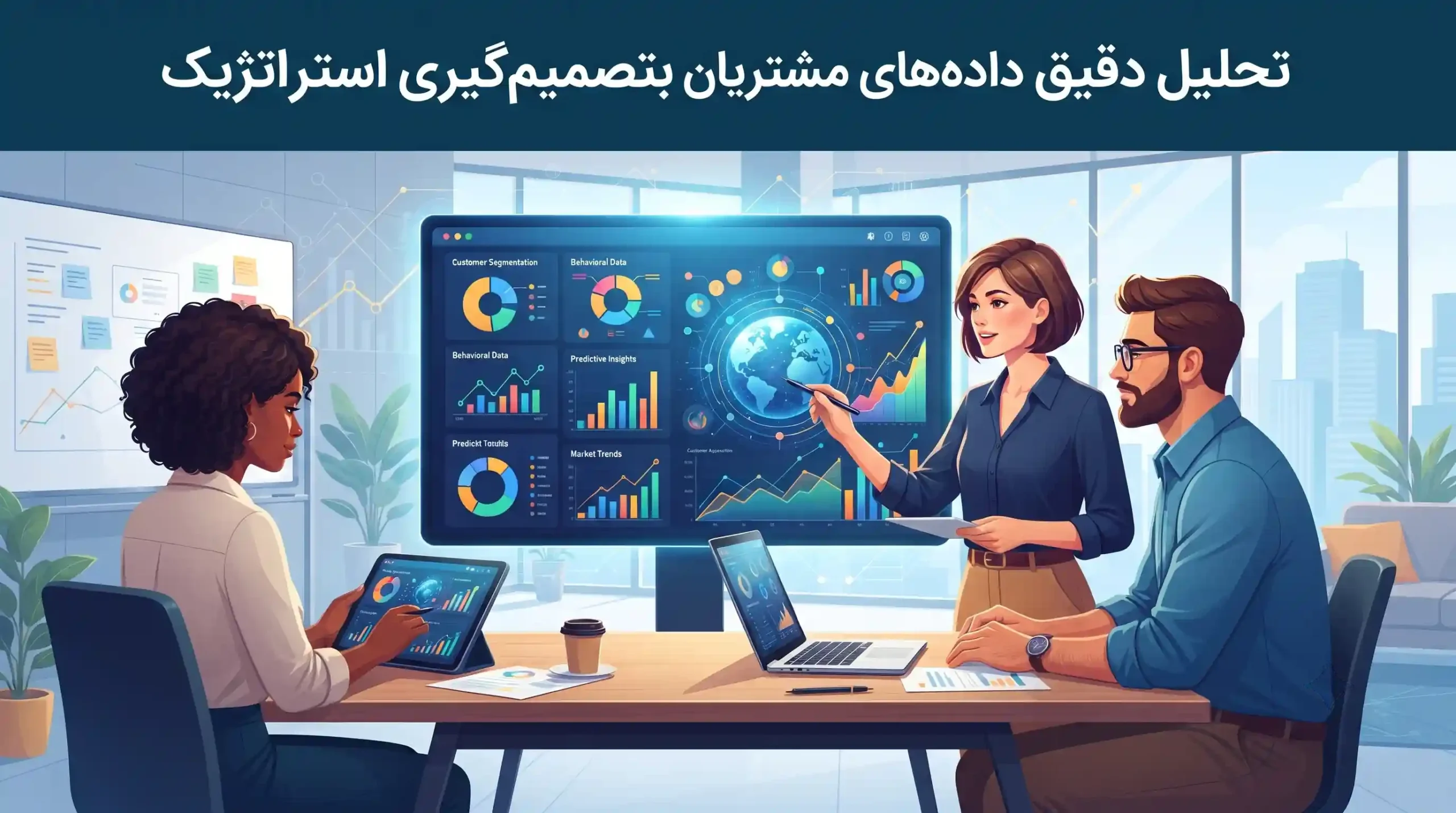 📊 تحلیل دقیق دادههای مشتریان برای تصمیمگیری استراتژیک