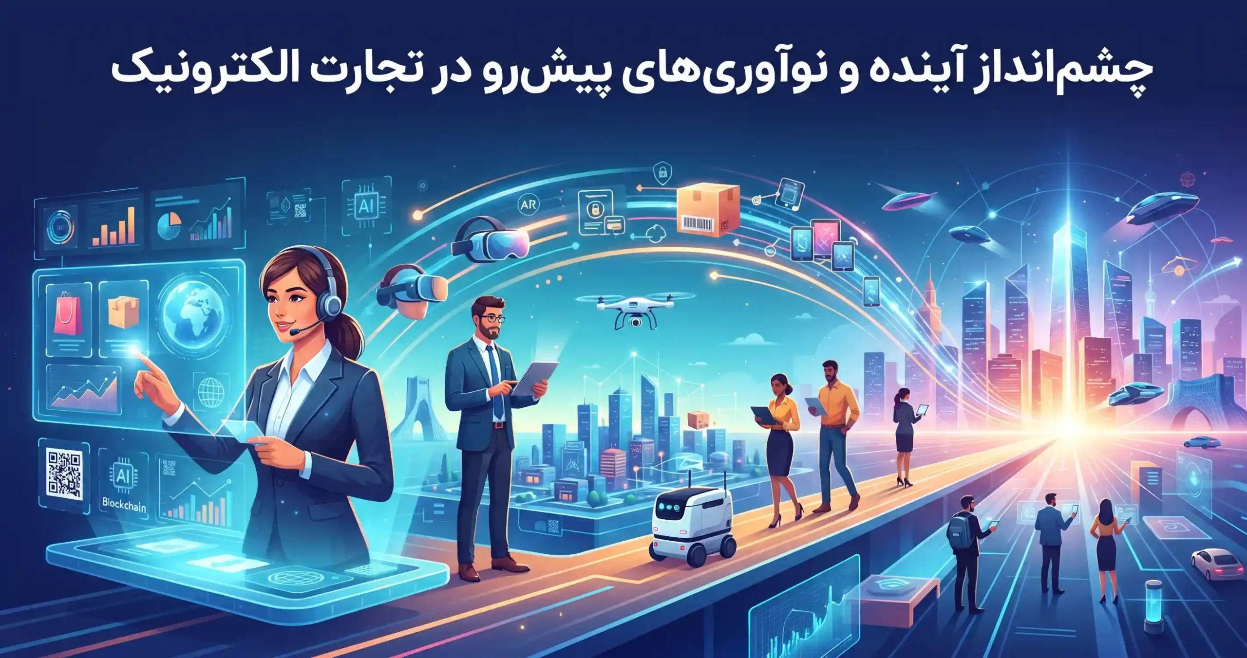 🌟 چشمانداز آینده و نوآوریهای پیشرو در تجارت الکترونیک