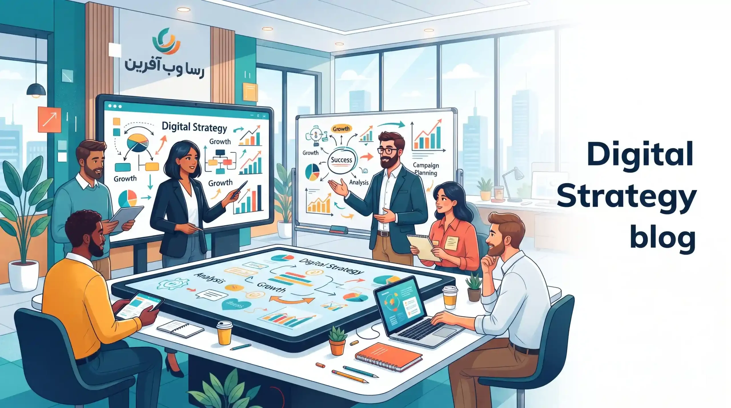 🏆 تدوین استراتژی نهایی با خدمات تخصصی رسا وب آفرین